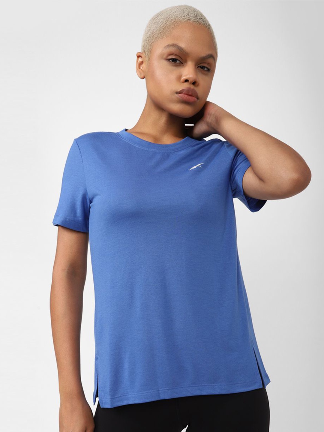 

Reebok Women WOR Supremium Detail Tee, Blue