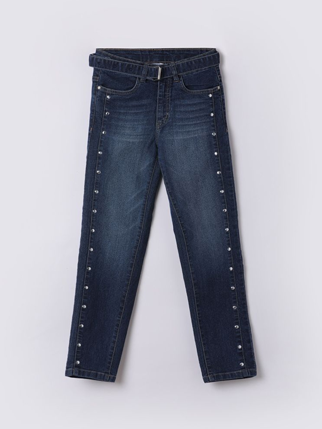 

Fame Forever by Lifestyle Girls Mid-Rise Light Fade Jeans, Blue