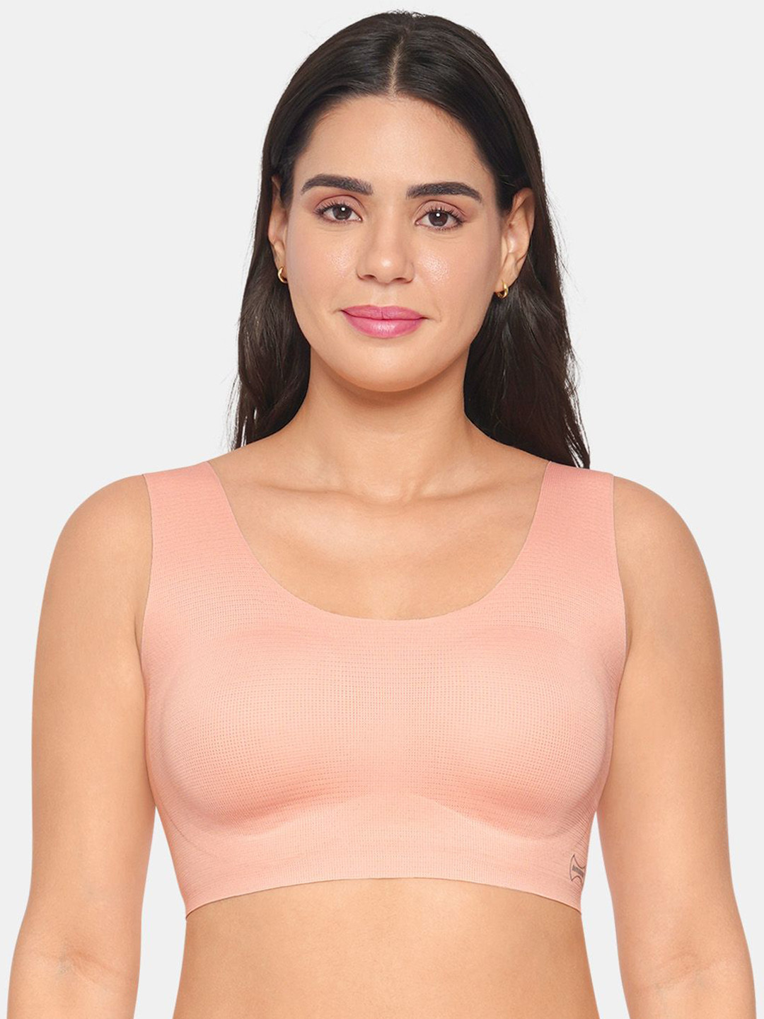 

Dermawear Full Coverage Lightly Padded Breezeology Bra, Peach