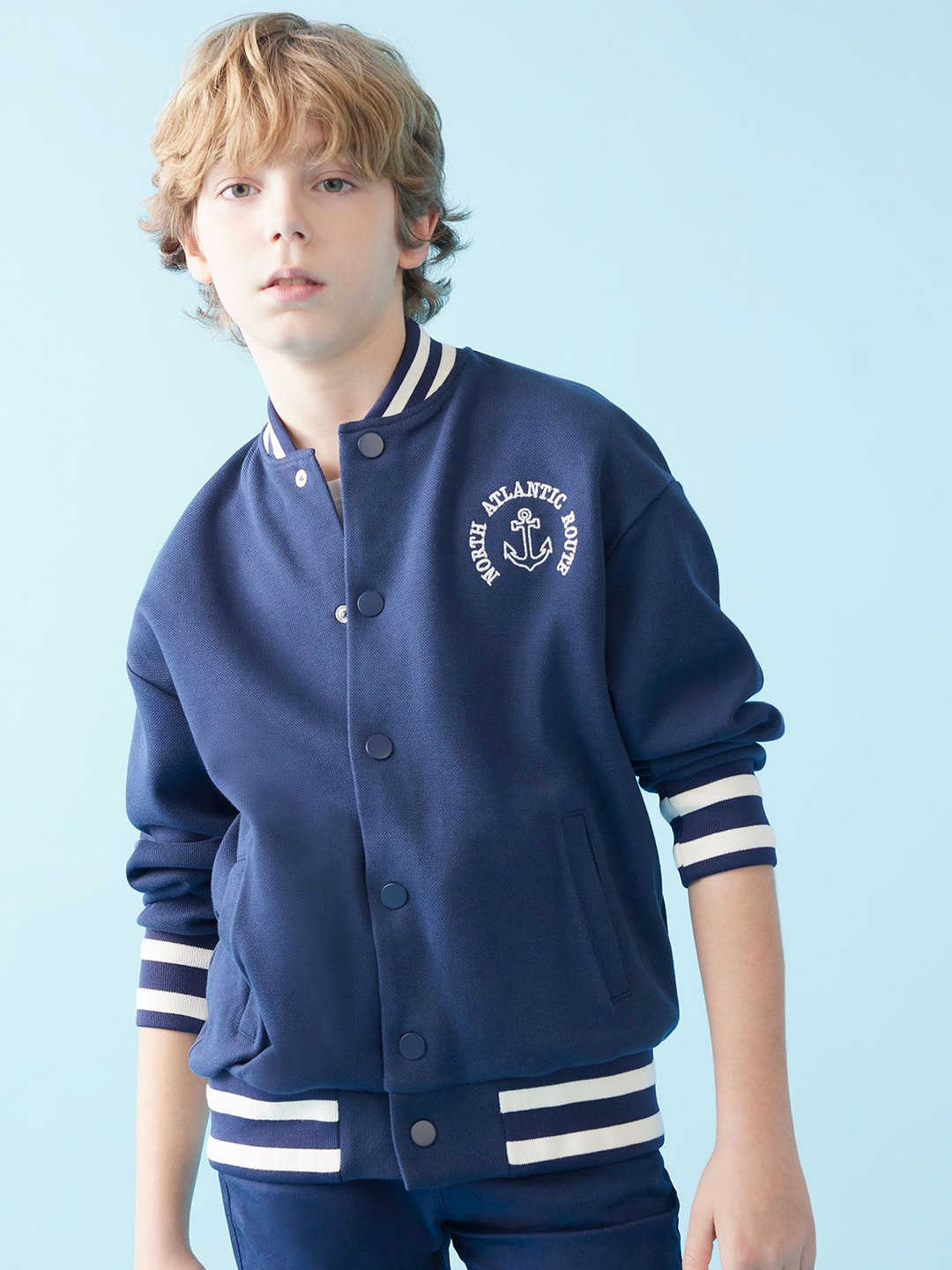 

DeFacto Boys Cardigan, Navy blue
