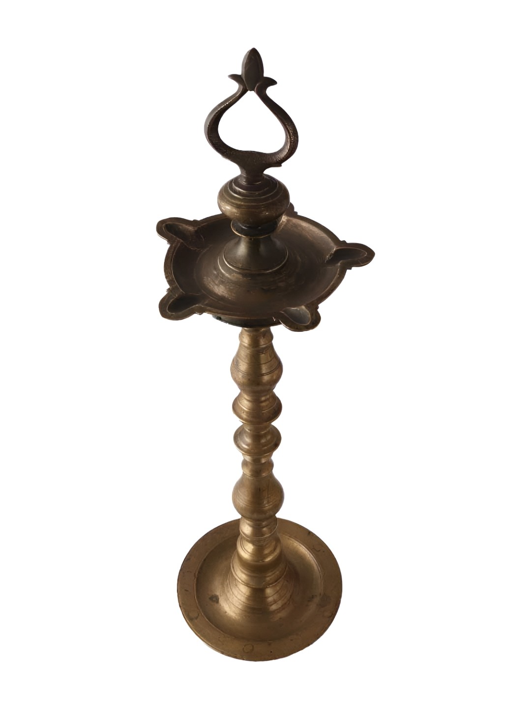 

Indianshelf Bronze and Black Textured Brass Diwali Pooja Diya