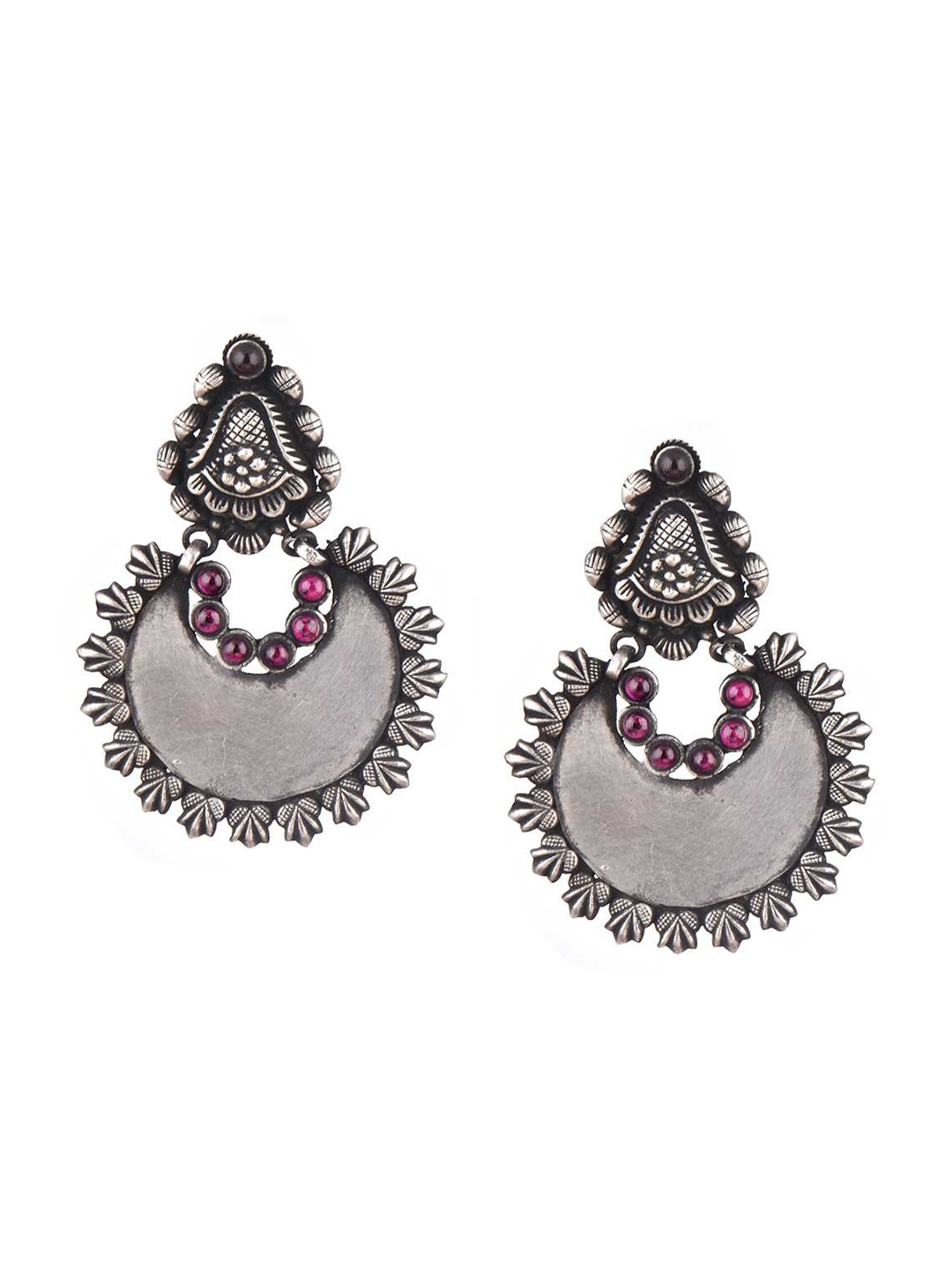 

Indianshelf 92.5 Sterling Silver Contemporary Drop Earrings