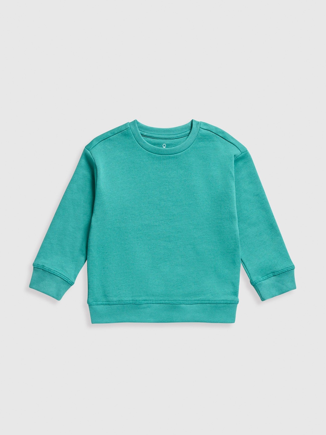 

mothercare Boys Solid Pure Cotton Sweatshirt, Green