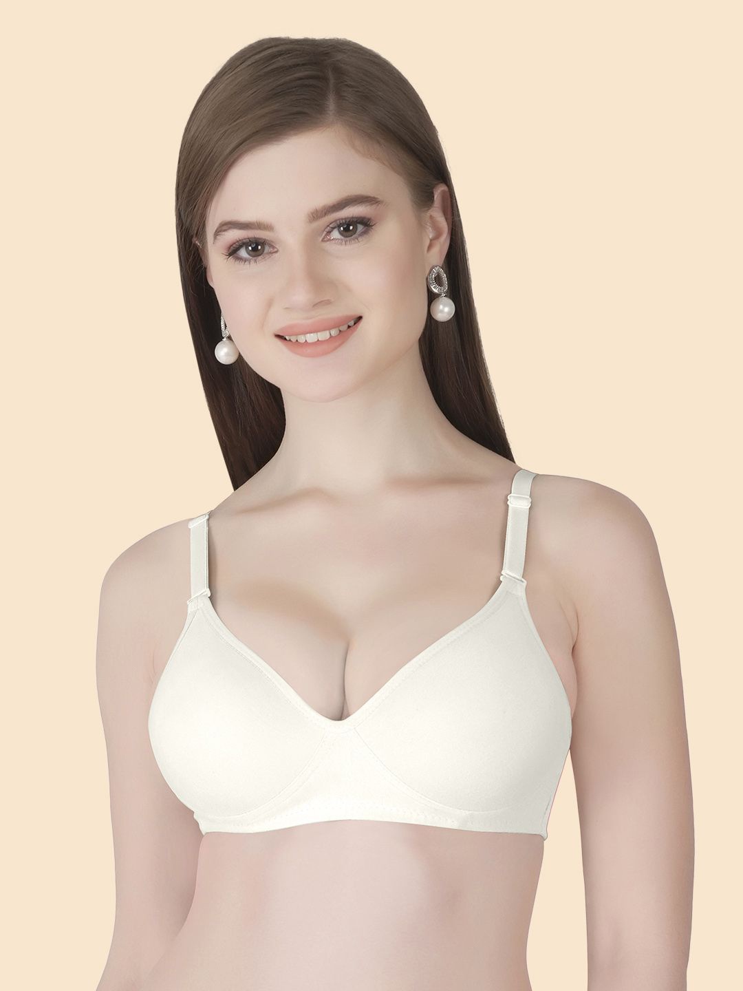 

Joomie Full Coverage Medium Padded T-shirt Bra, Off white