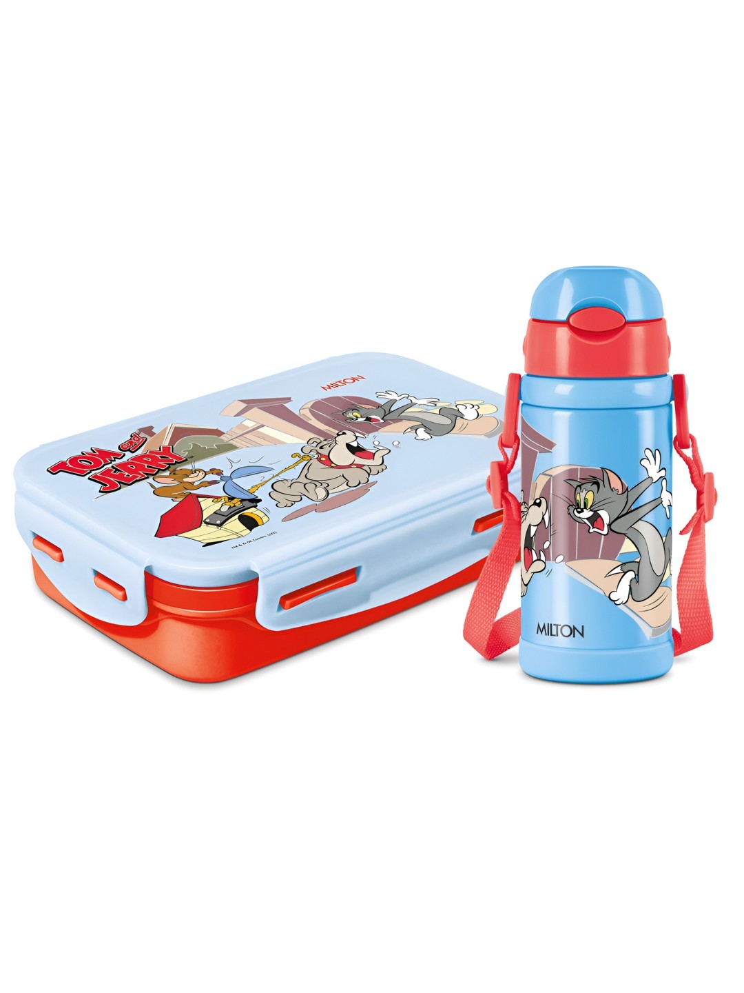

Milton Tom & Jerry Blue Steely Prime Insulated Small Lunch Box & Charmy 350 Water Bottle