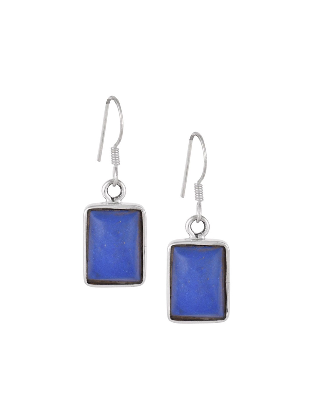 

Indianshelf 92.5 Sterling Silver Contemporary Drop Earrings