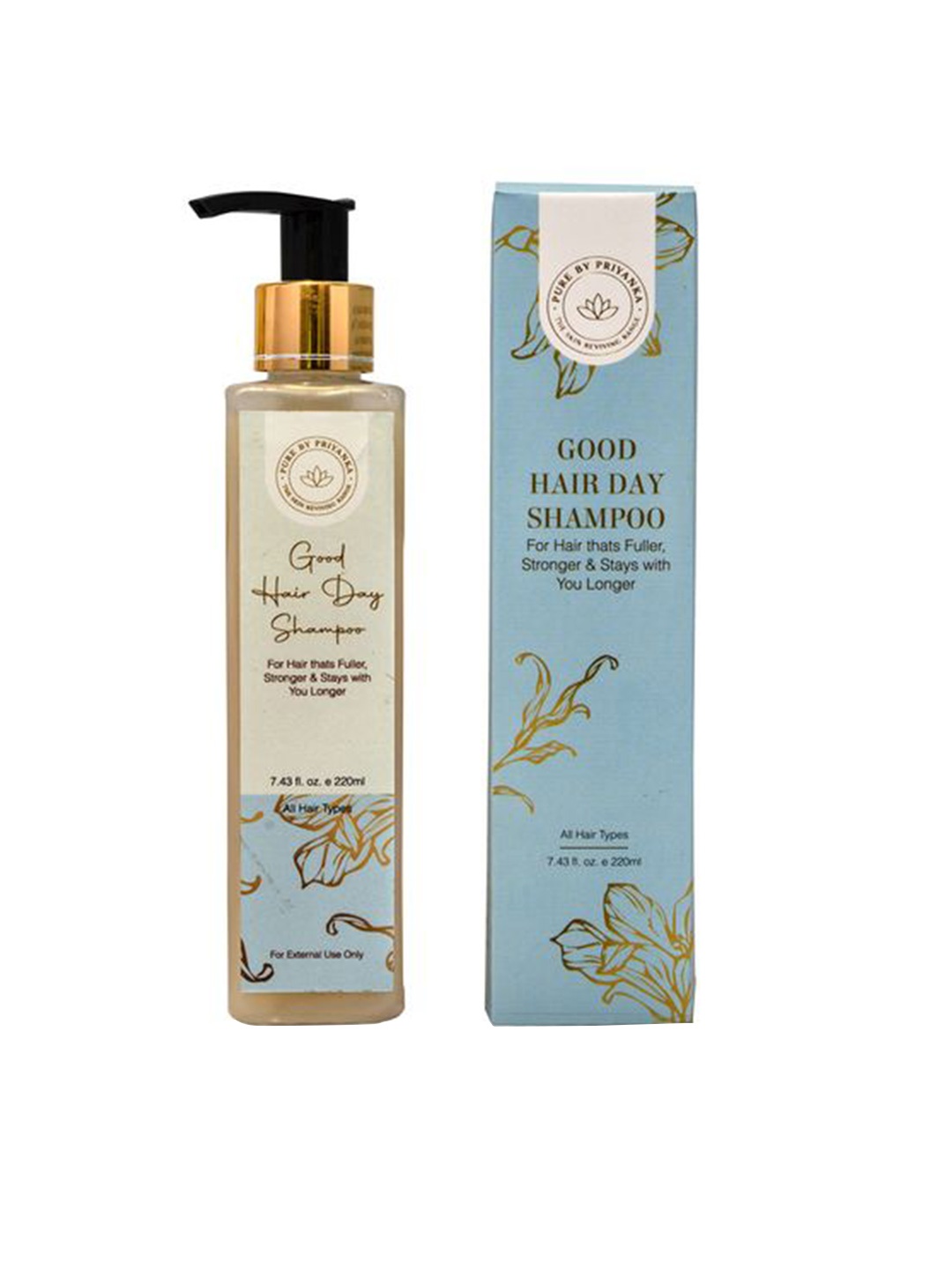 

Pure By Priyanka Good Hair Day Shampoo- 220ml, Grey
