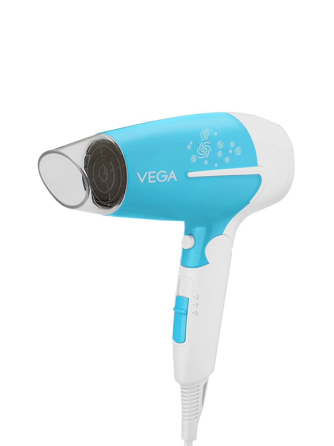 

VEGA VHDH-32 U Style 1600W Foldable Hair Dryer - Blue & White