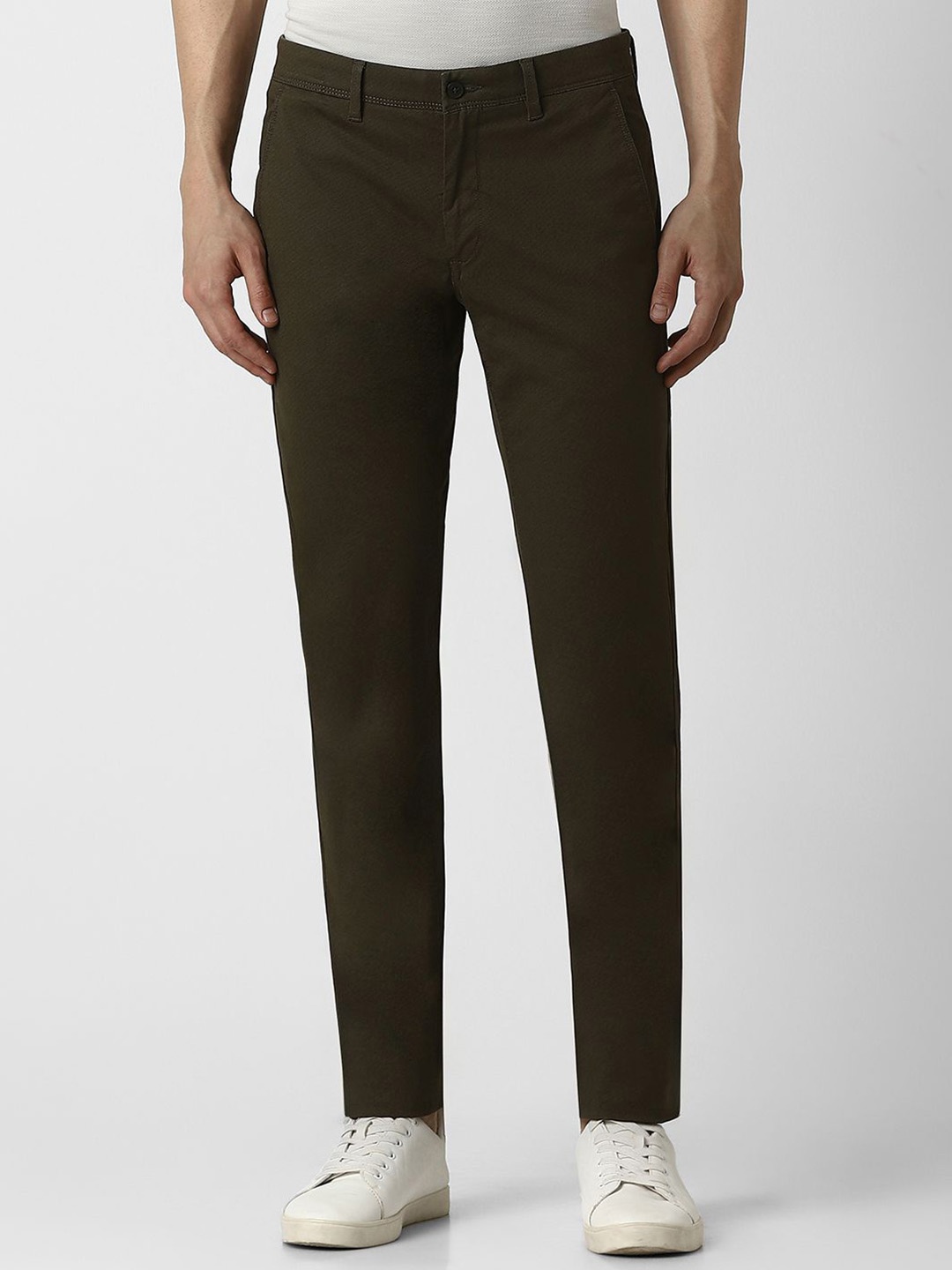 

Van Heusen Sport Men Slim Fit Trousers, Green
