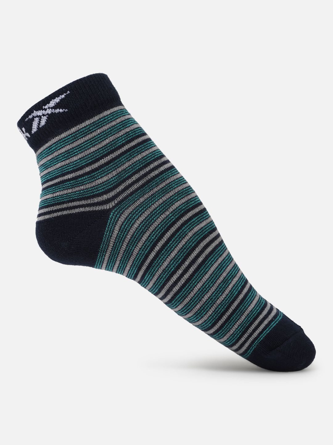 

Reebok Men Stripe Affair Ankle Length Socks, Navy blue