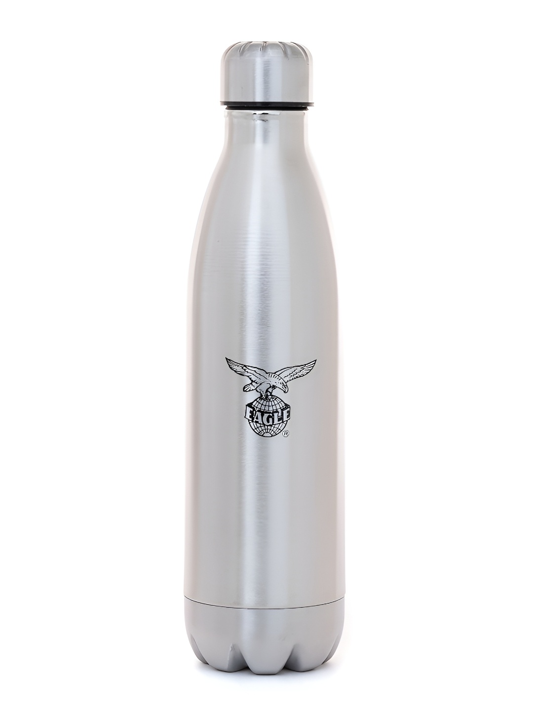 

Eagle Leo Stainless Steel BPA Free Single Wall Vacuum Water Bottle 1.1 Ltr, Silver