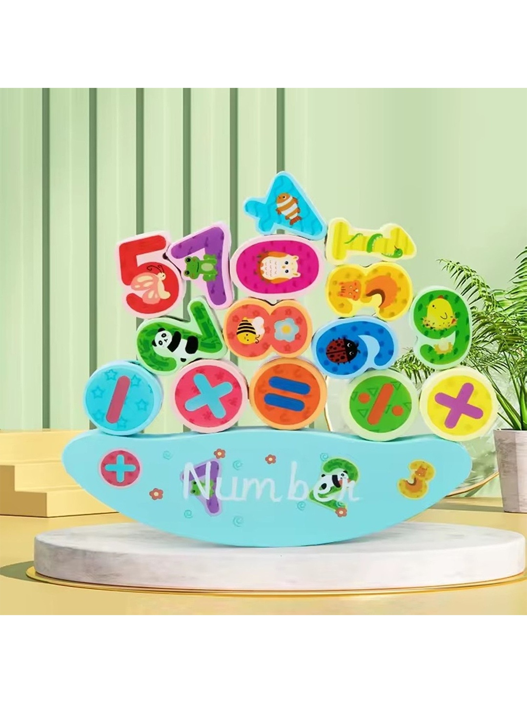 

MUREN Kids Non-Allergic Puzzles Activity Toys and Games, Blue