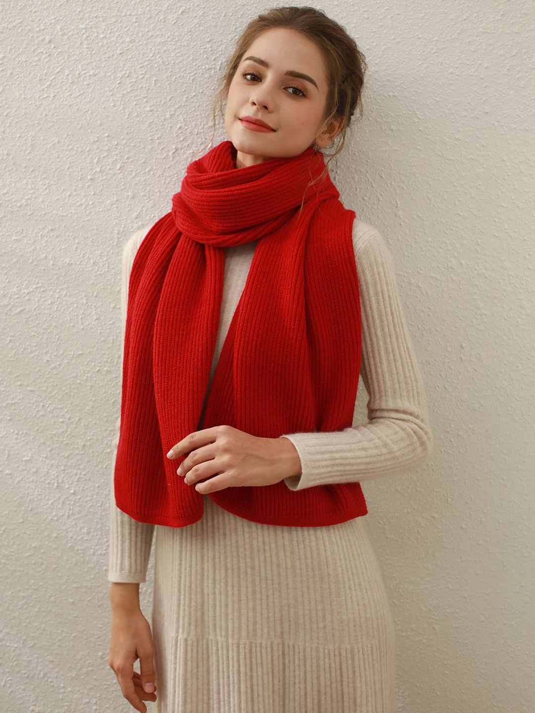 

JC Collection Women Scarf, Red