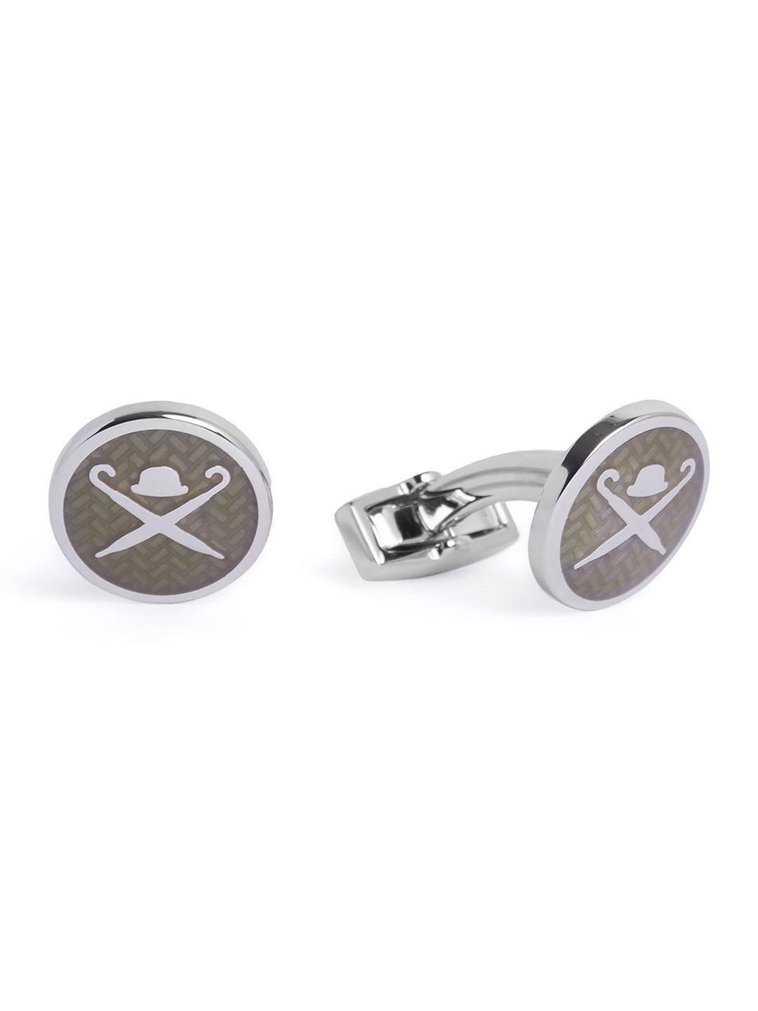 

HACKETT LONDON Men Cufflink, Grey