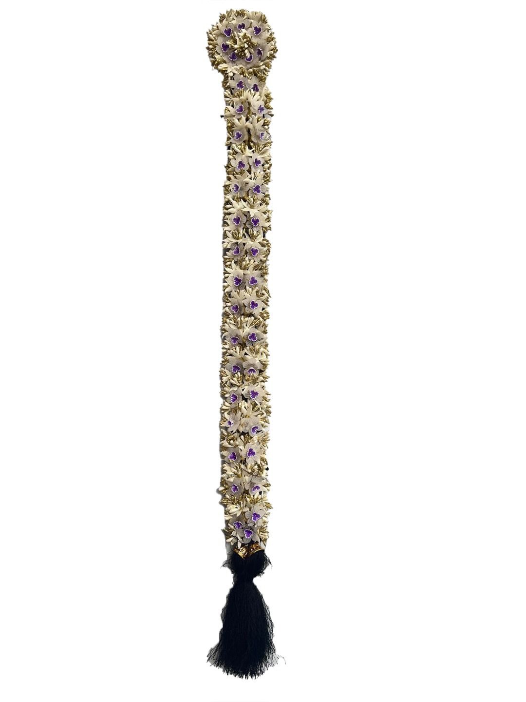 

KRENOZ Women Hair Accessory Set of Choti, Purple