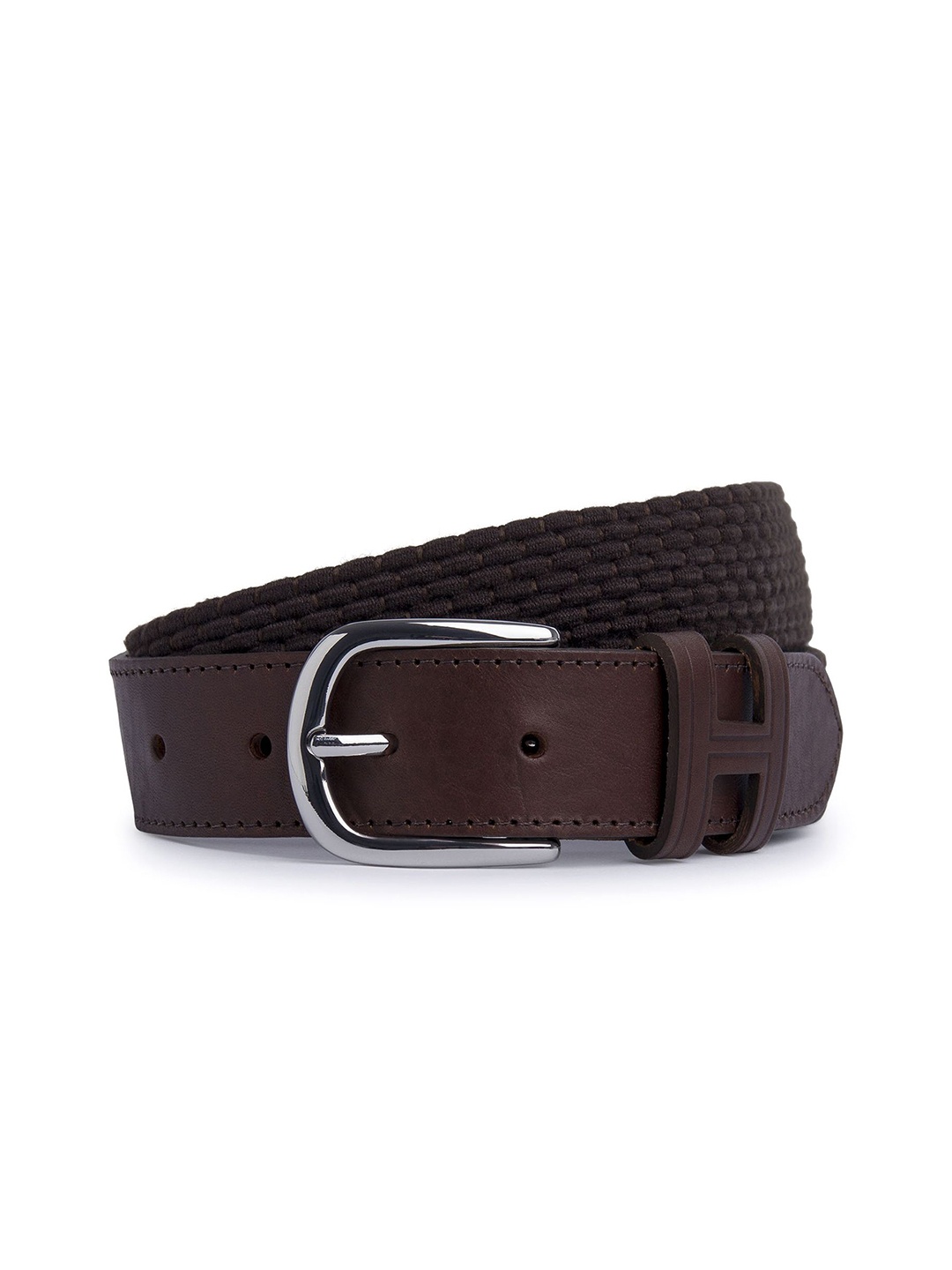 

HACKETT LONDON Men Braided Belt, Brown