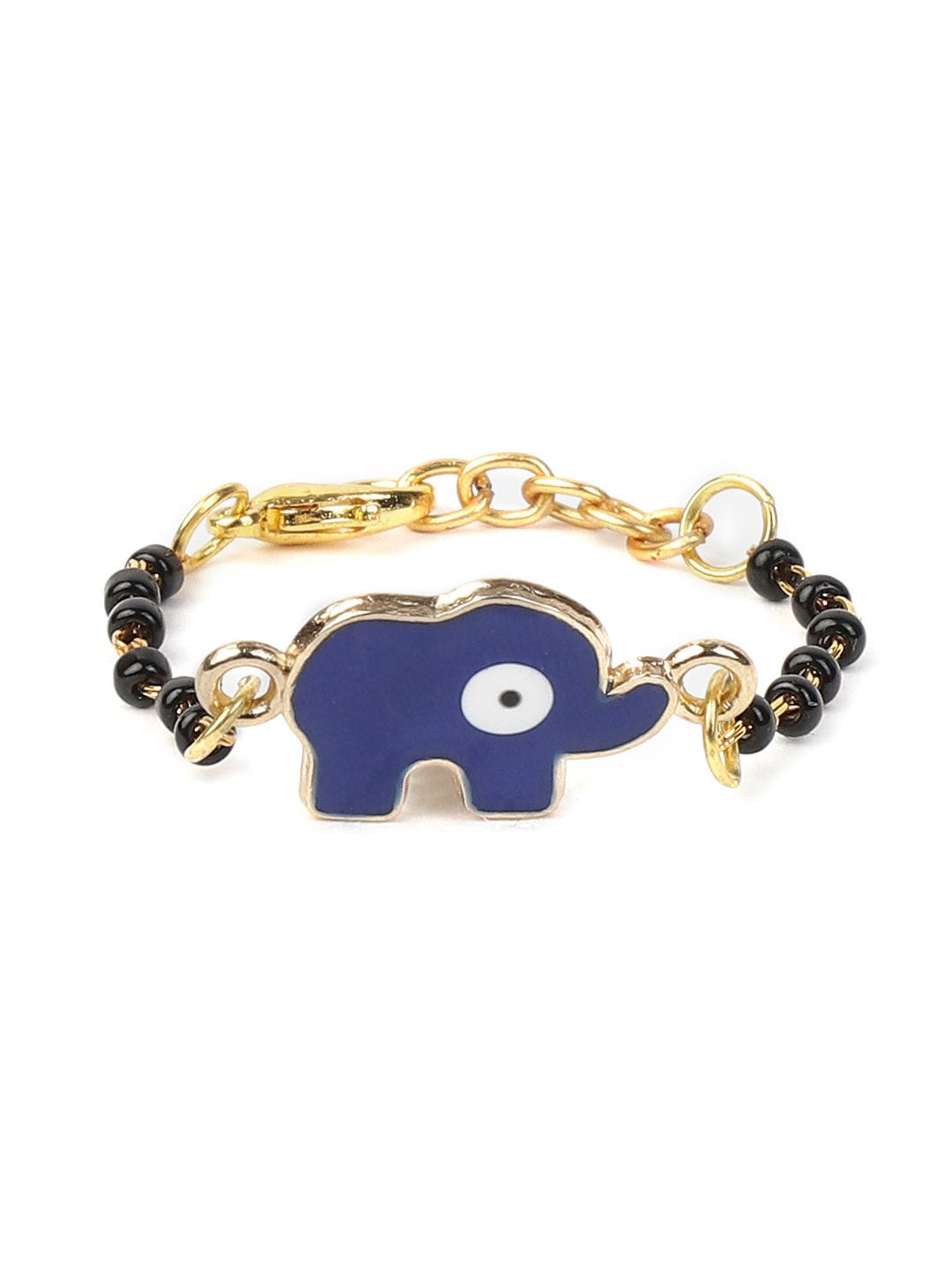 

EL REGALO Kids Beaded Link Bracelet, Gold