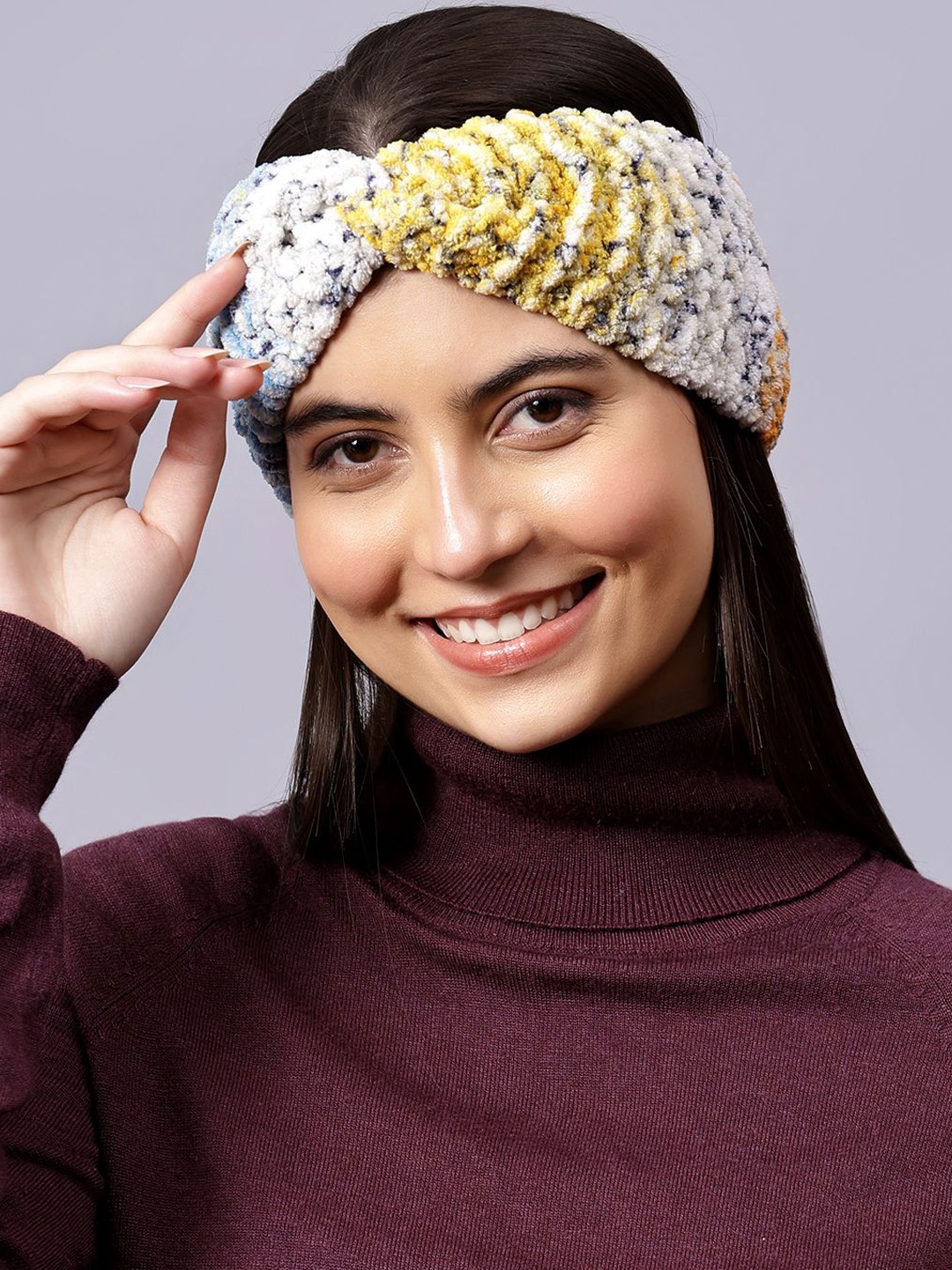 

Velvery Women Chill Wrap Headband, White