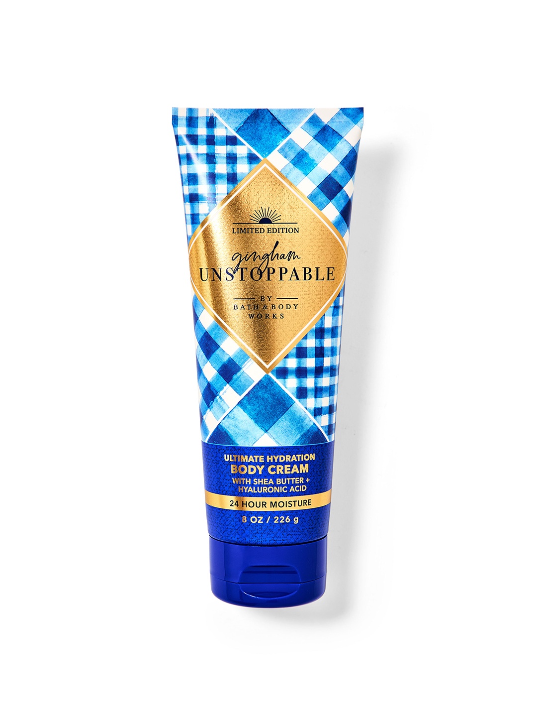 

Bath & Body Works Gingham Unstoppable Ultimate Hydration Body Cream - 226g, Blue