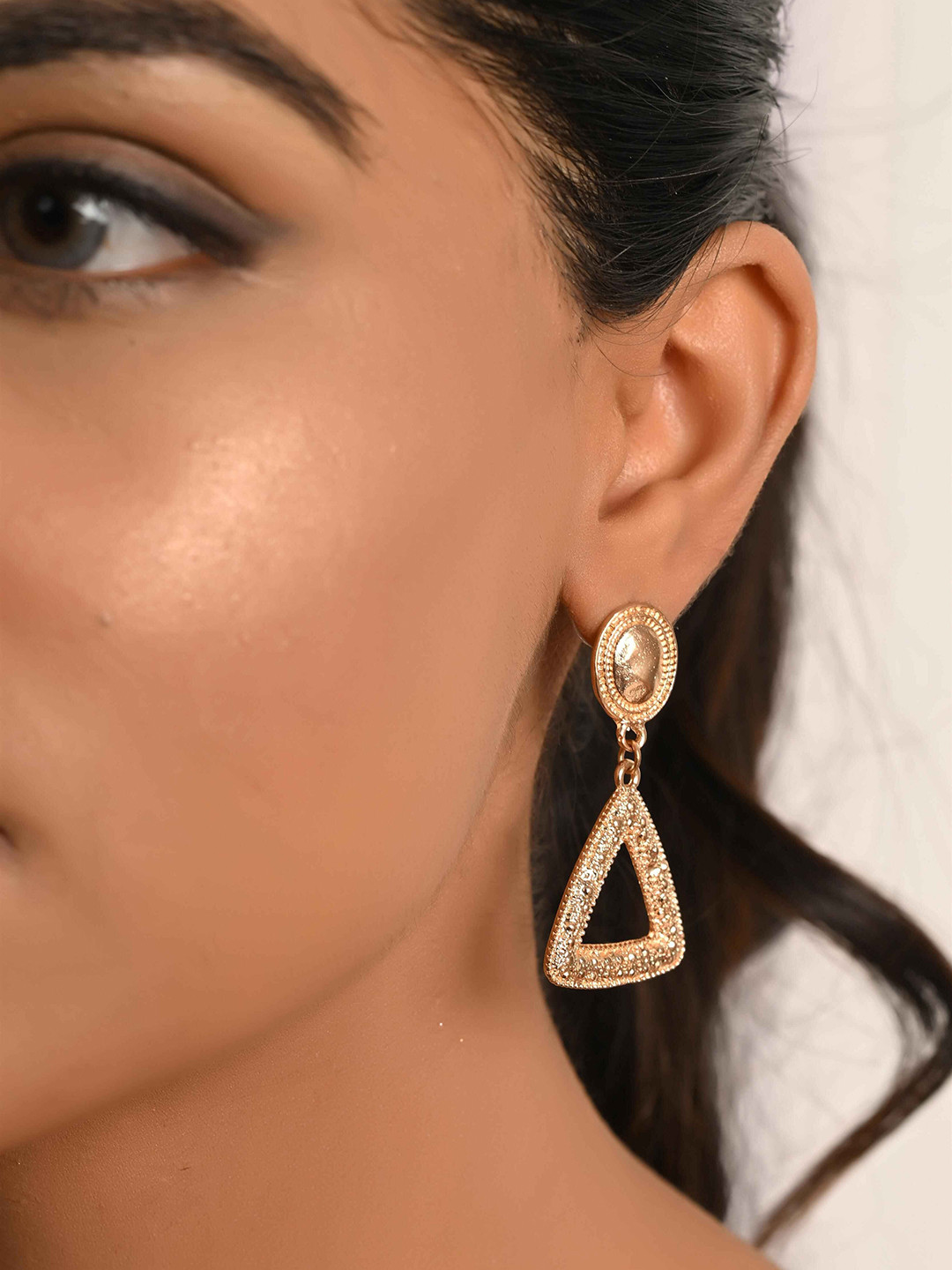 

Raf the label Gold Plated Drop Earrings