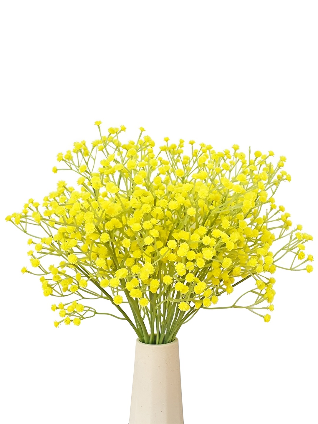 

Art Street Set of 3 Gypsophilia Artificial Yellow Baby Breath Faux Flower