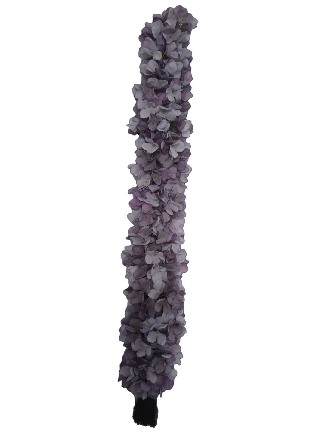 

KRENOZ Women Bharatanatyam Savaram & Kunjalams Jada Set Hair Accessories Set Choti, Purple