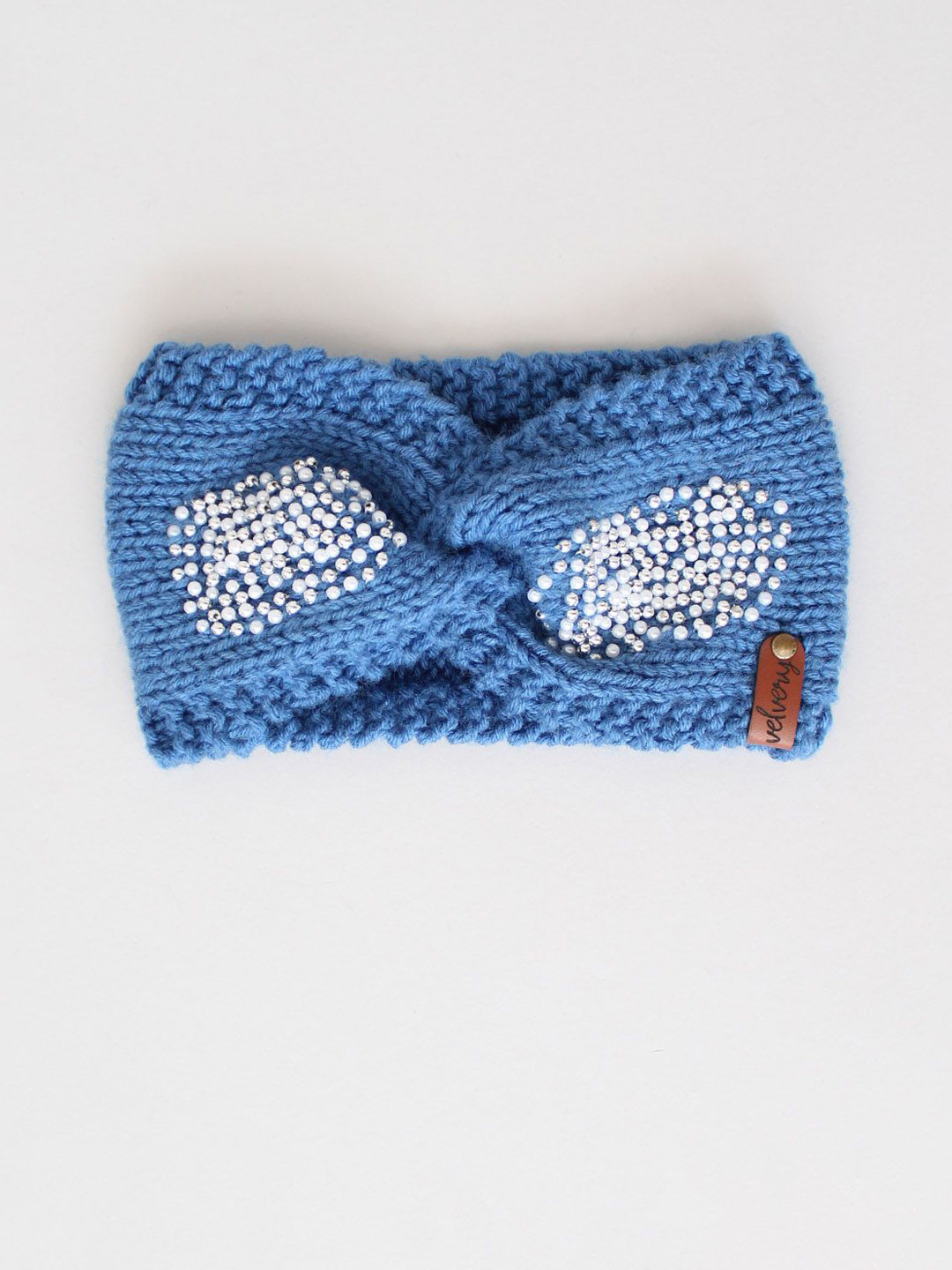 

Velvery Women Chill Wrap Headband, Blue