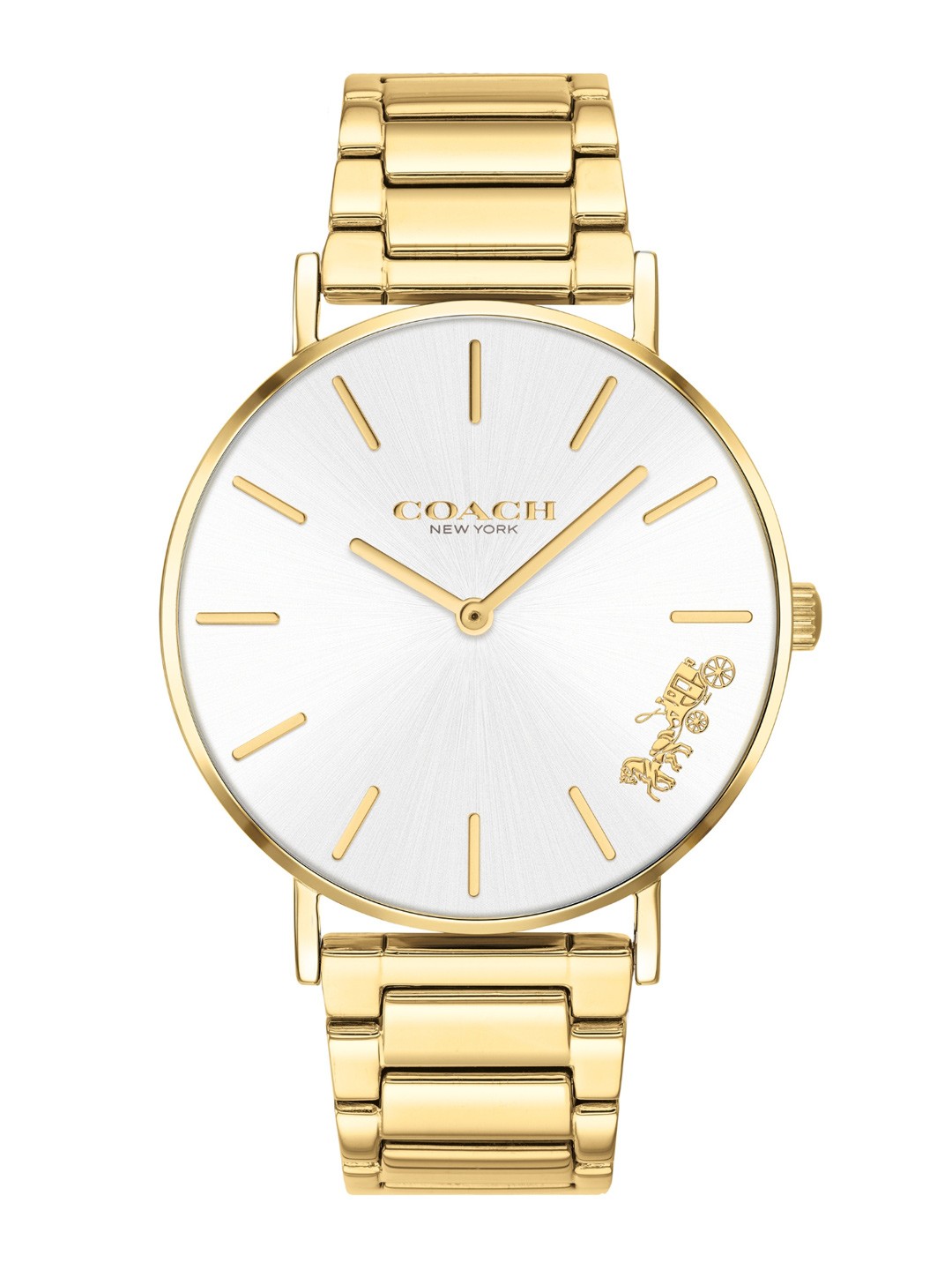

Coach Women Perry Dial Bracelet Style Straps Analogue Watch 14503345, White