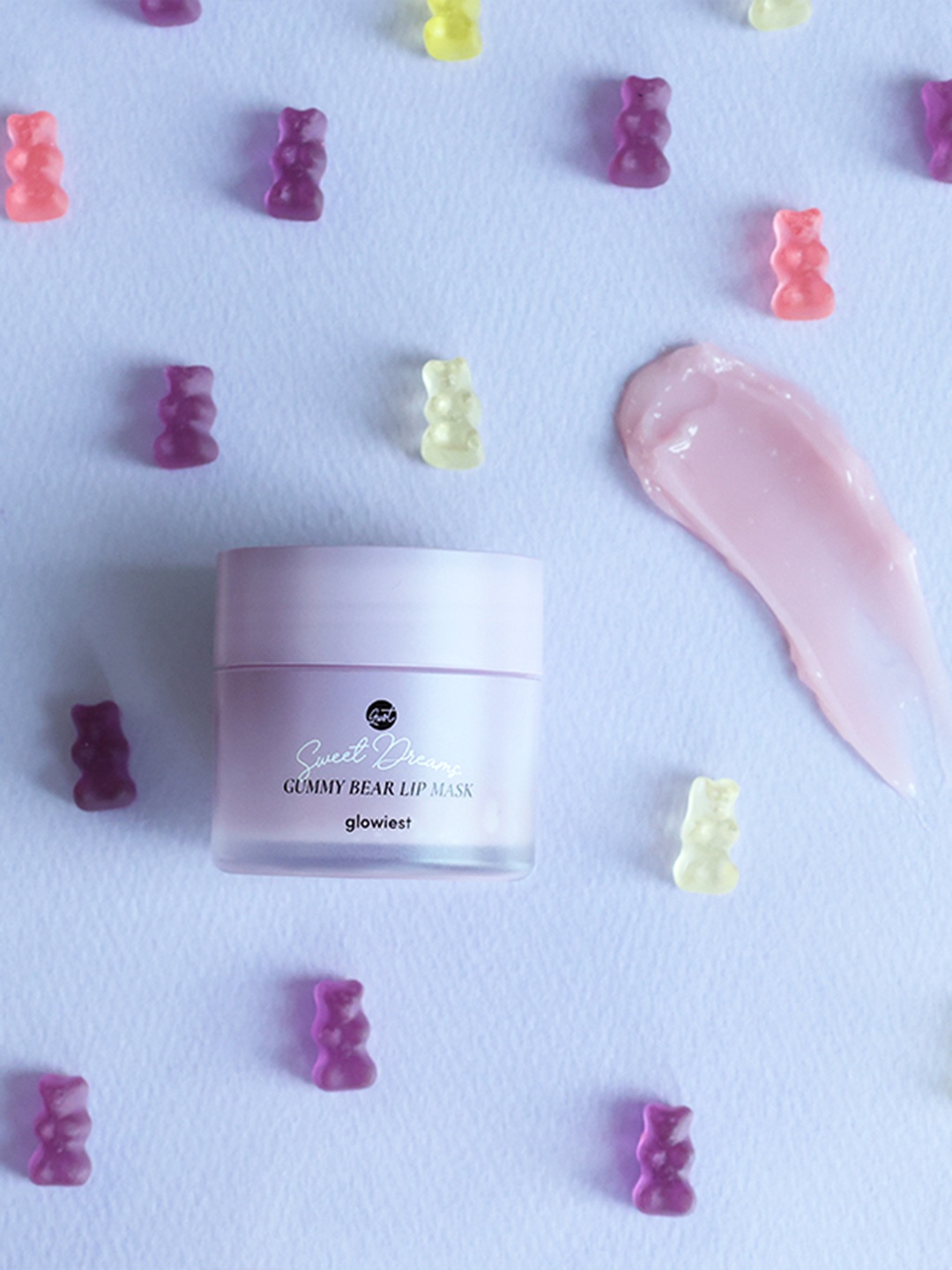 

Glowiest Sweet Dreams Gummy Bear Lip Mask -20g, Purple
