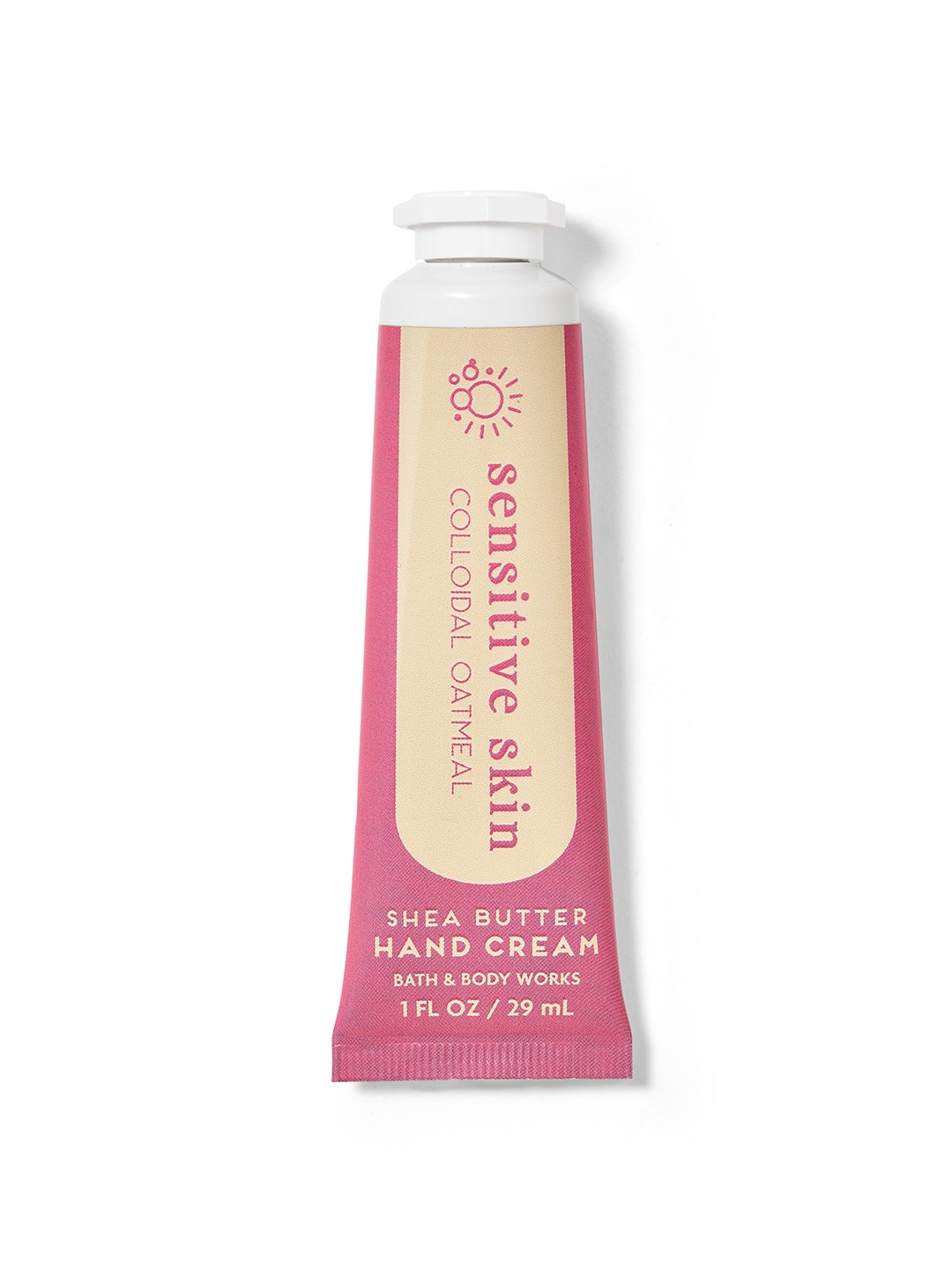 

Bath & Body Works Sensitive Skin Colloidal Oatmeal Hand Cream - 29 ml, Pink