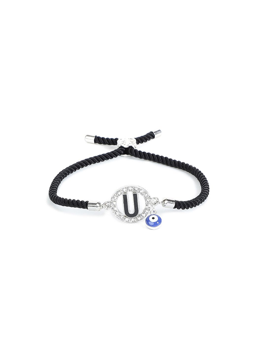

EL REGALO Unisex Charm Bracelet, Black