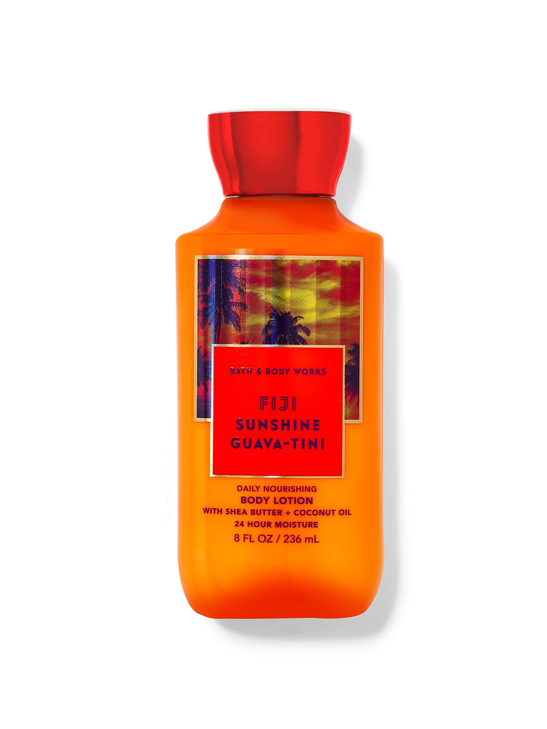 

Bath & Body Works Fiji Sunshine Guava Tini Body Lotion With Shea Butter - 236ml, Orange