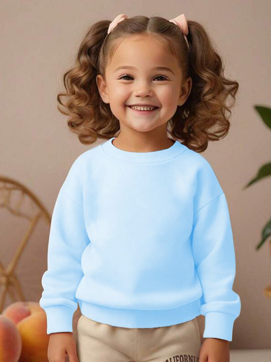 

TABADTOD Unisex Kids Dry Fit Solid Hooded Sweatshirt, Blue