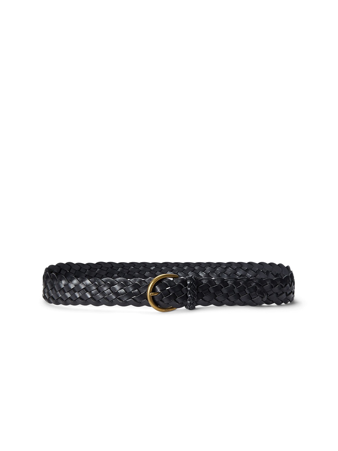 

Polo Ralph Lauren Women Leather Braided Belt, Black