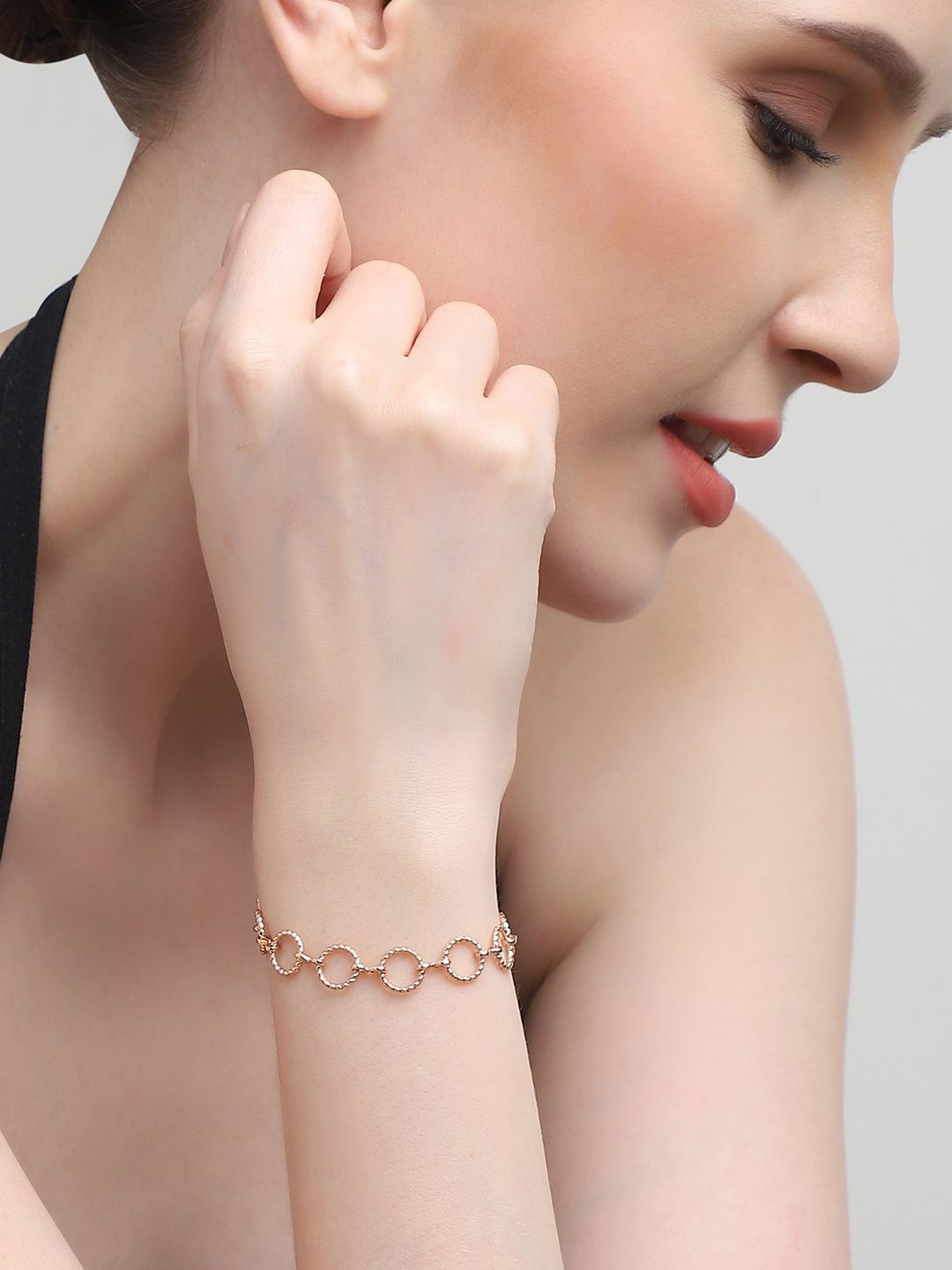 

ELLE Gold-Plated Link Bracelet