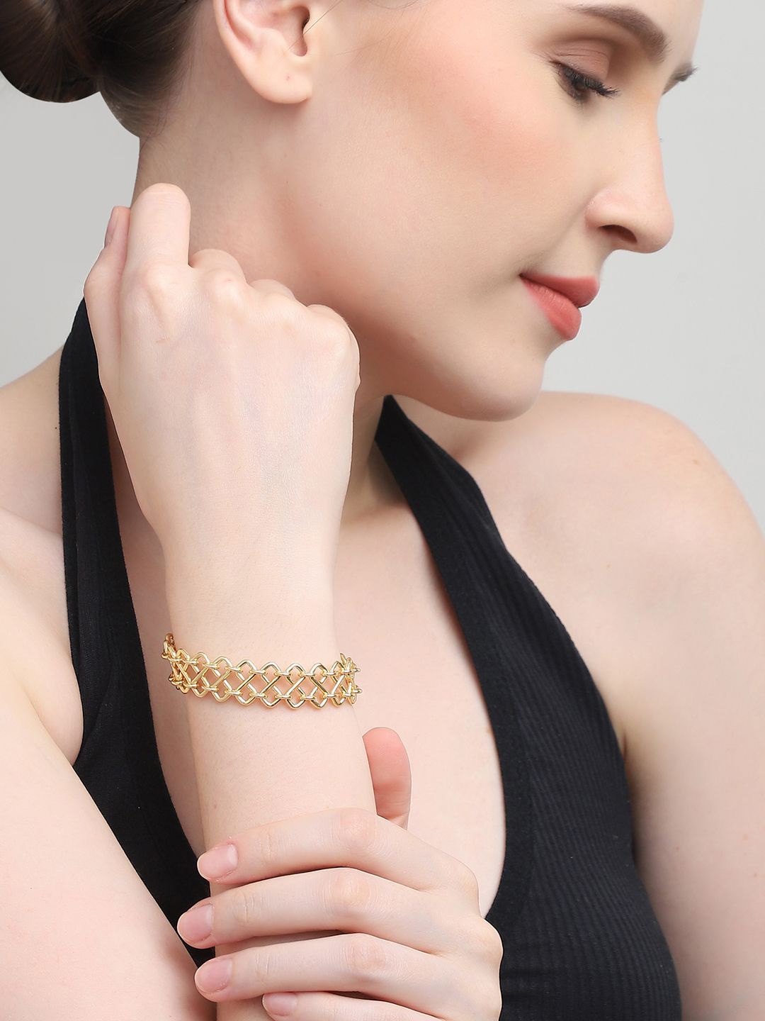 

ELLE Gold-Plated Link Bracelet