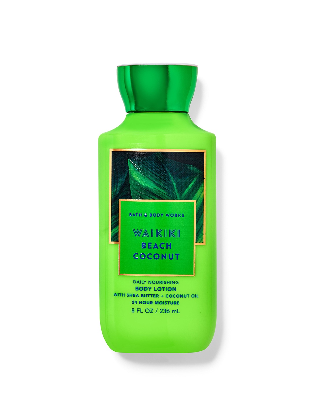 

Bath & Body Works Waikiki Beach Coconut Body Lotion With Shea Butter - 236ml, Green