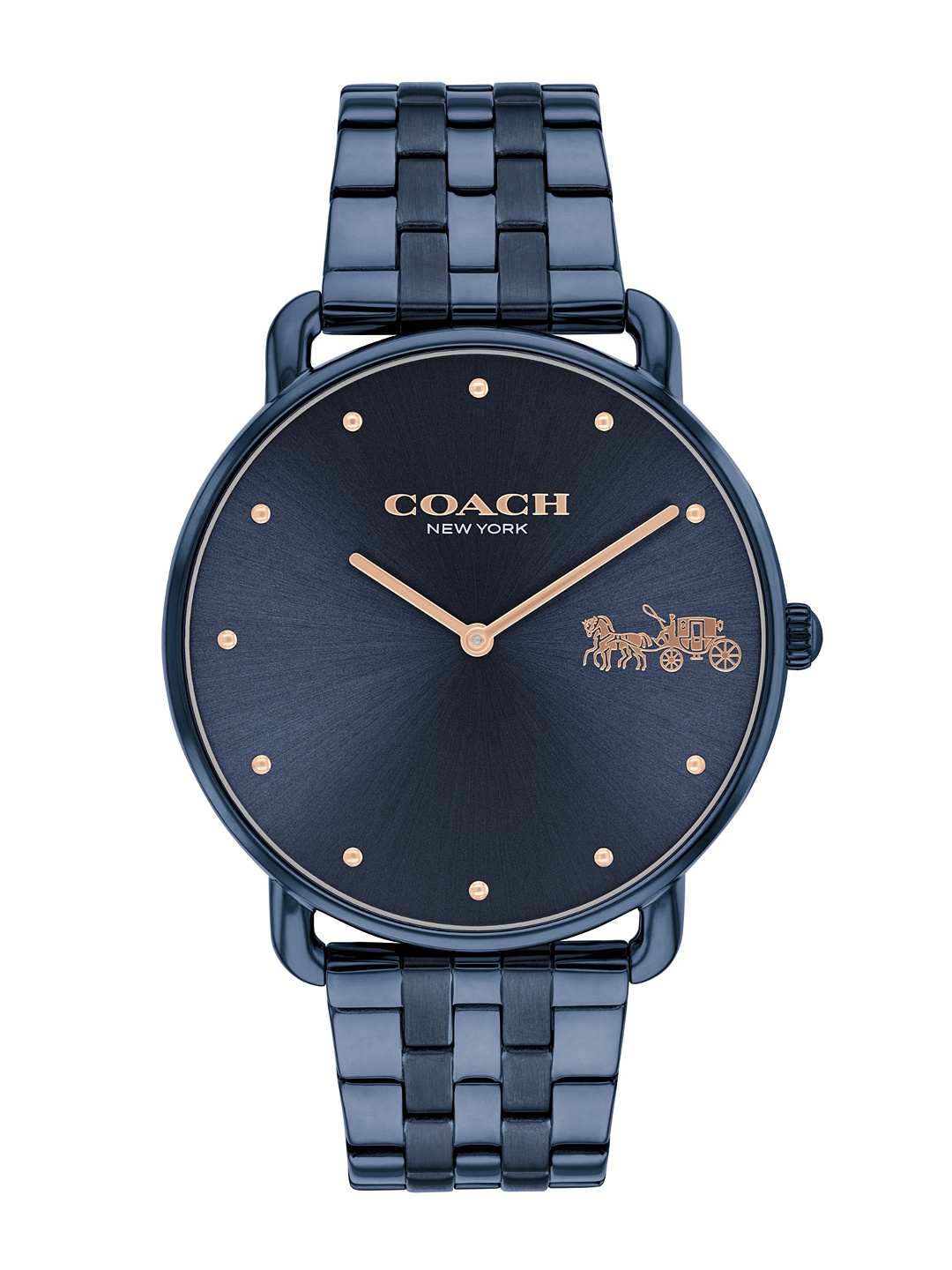 

Coach Women Elliot Analogue Watch 14504297, Navy blue