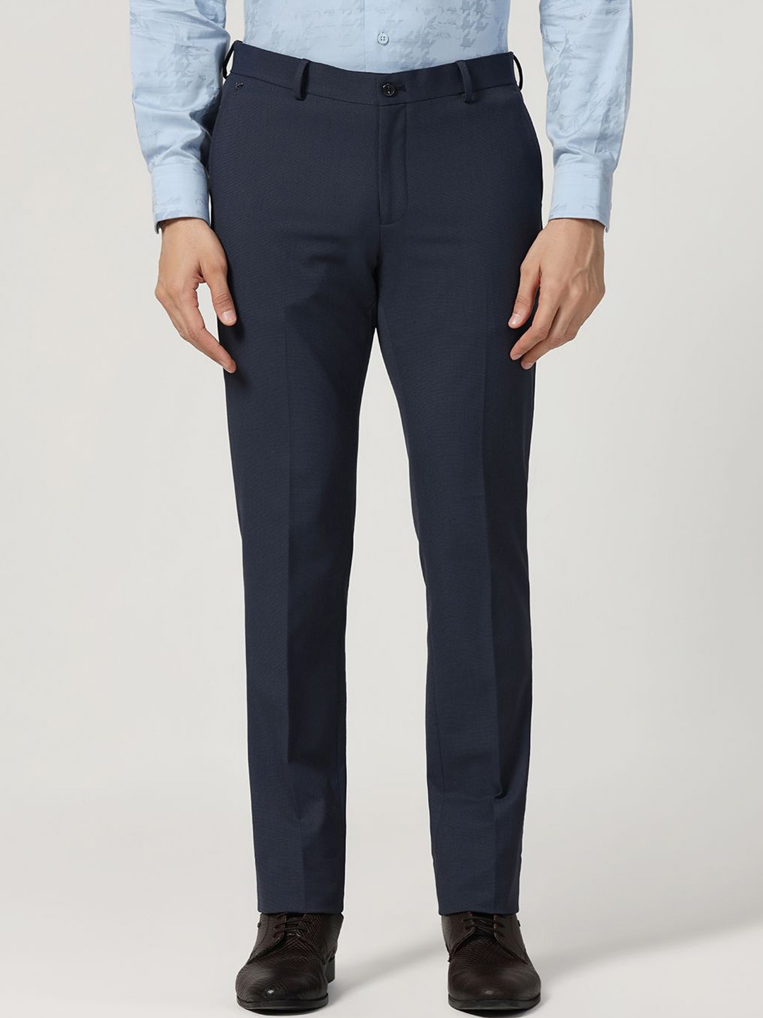 

Blackberrys Men Slim Fit Trousers, Navy blue
