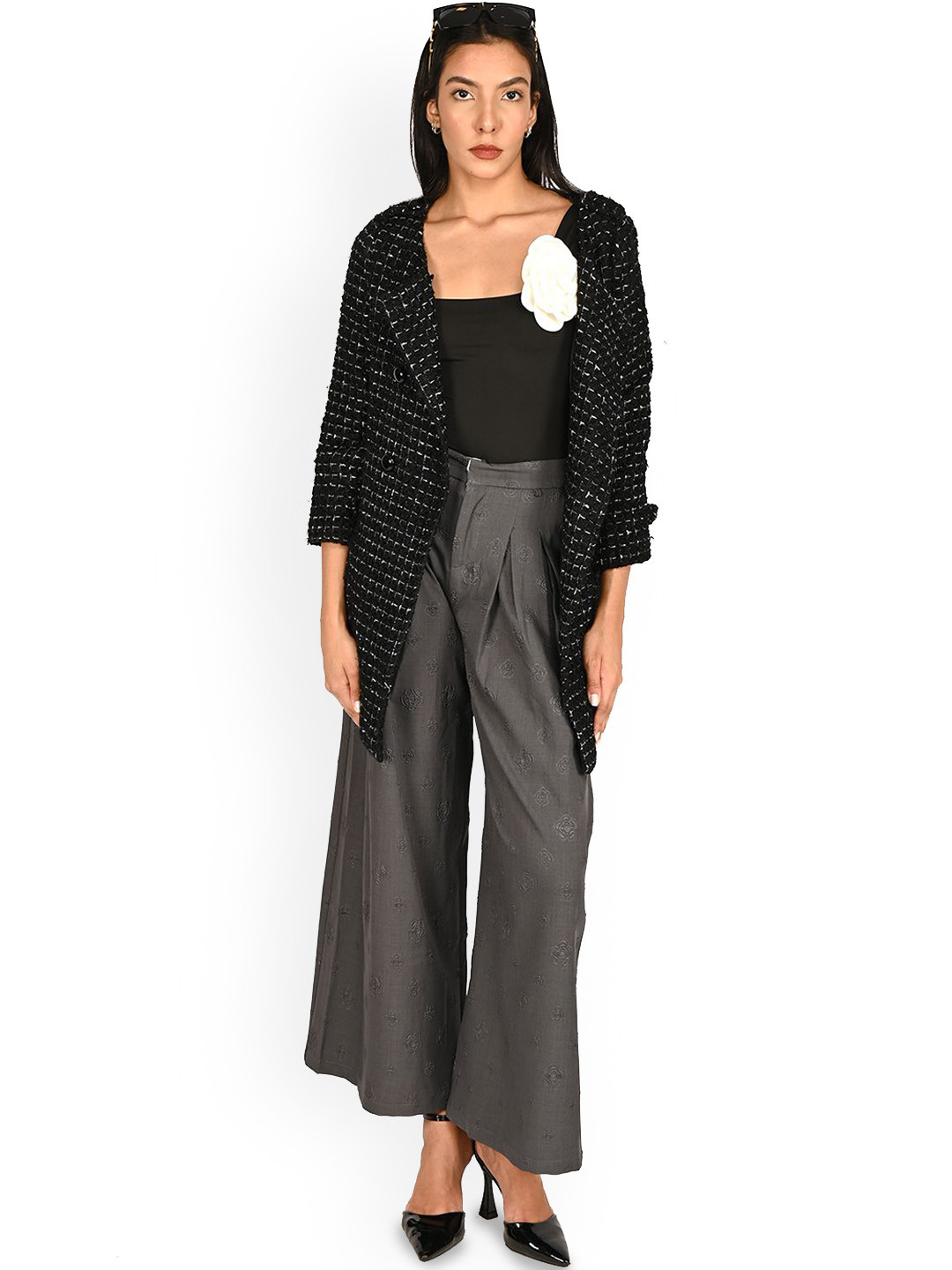 

ODETTE Women Cape Jacket, Black