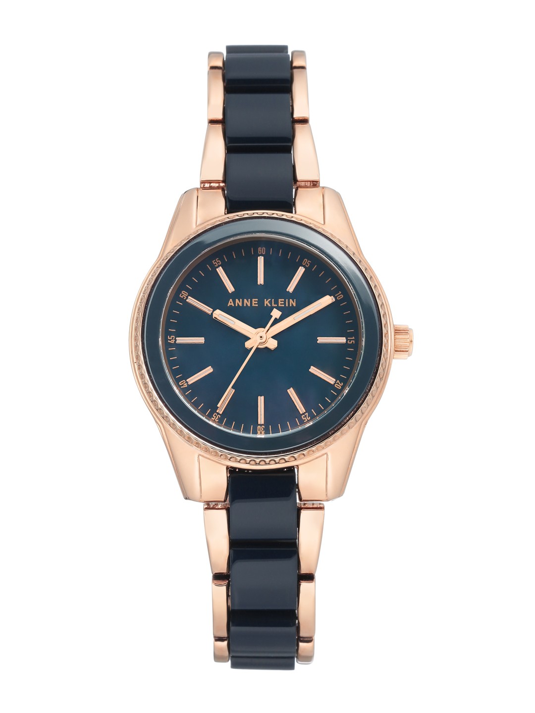 

ANNE KLEIN Women Bracelet Style Straps Analogue Watch NEAK3212NVRG, Navy blue