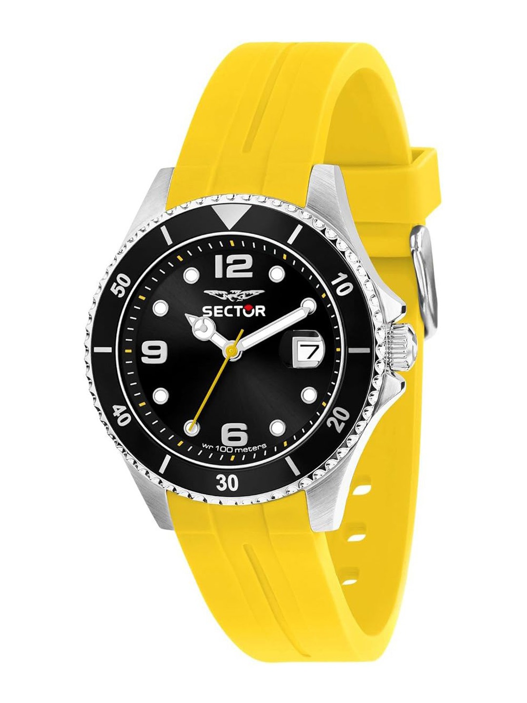 

Sector Men Embellished Dial & Stainless Steel Analogue Watch R3251161058, Black