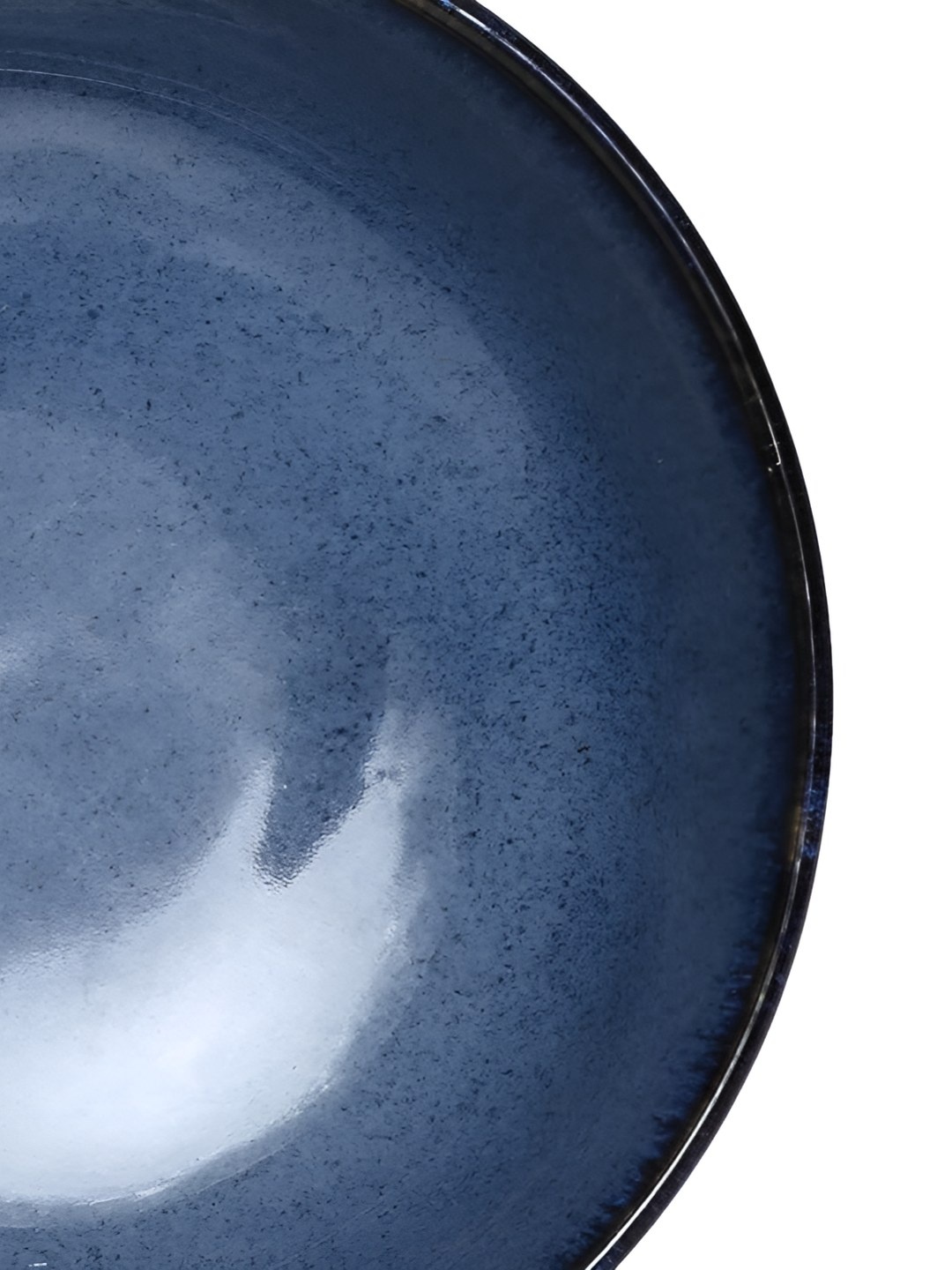 

AMALAFIEE CERAMICS Blue 6 Pieces Ceramic Microwave Safe Matte Serving Bowls