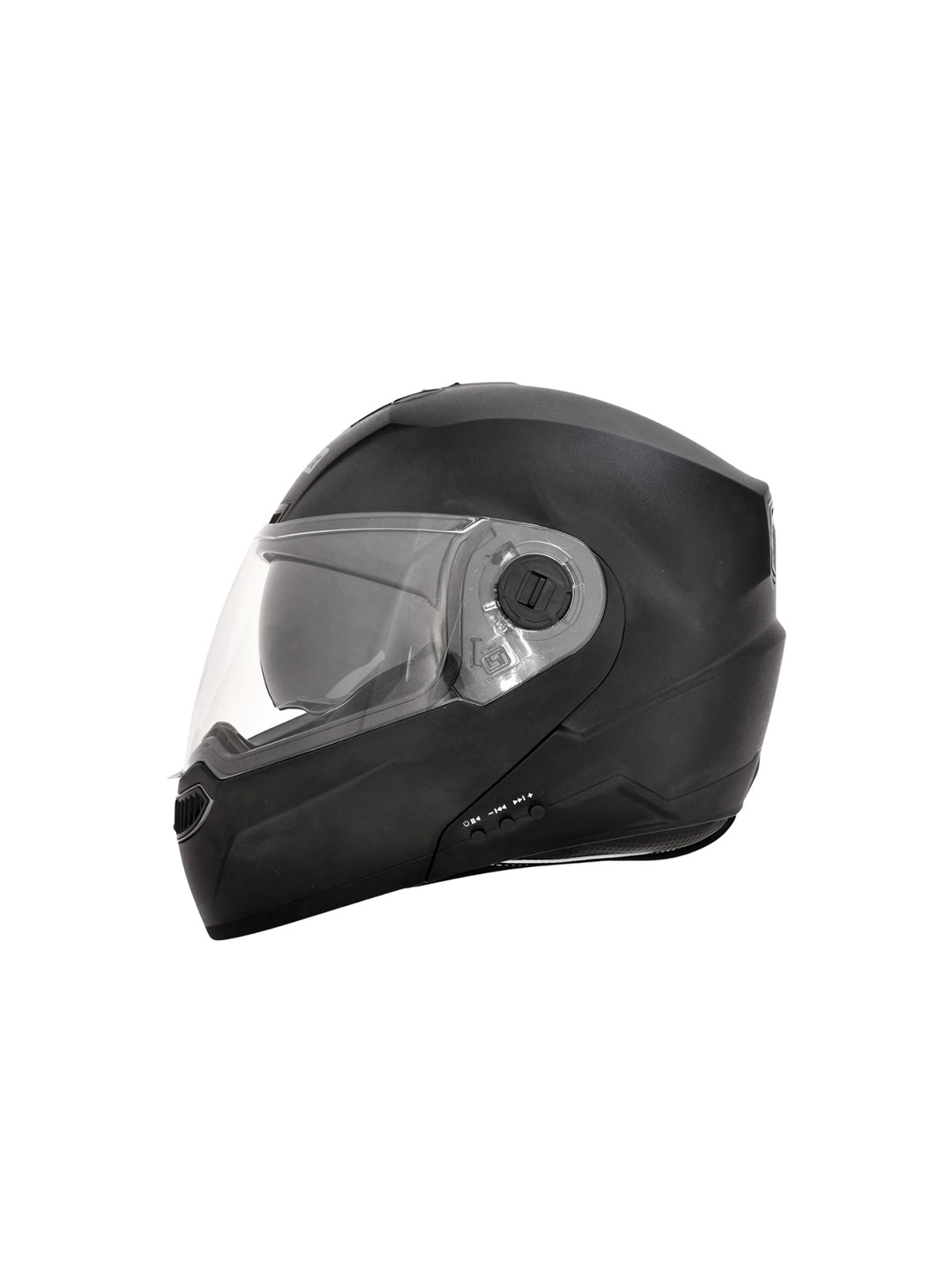 

HEADFOX N2 Air 7 Smart Bluetooth Calls Music GPS Waterproof Voice Asst Helmet, Black