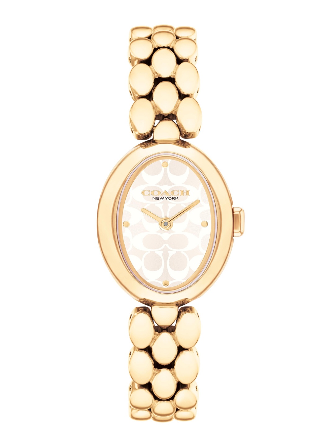 

Coach Women Sammy Patterned Bracelet Style Analogue Watch 14504417, White