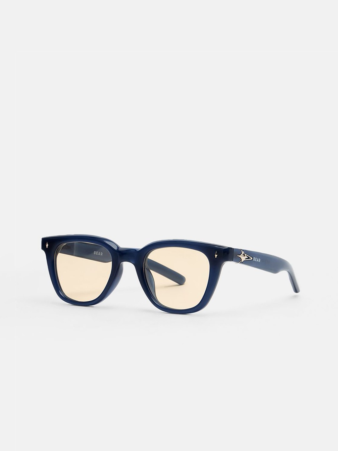 

THE BEAR HOUSE Men Wayfarer Sunglasses, Yellow