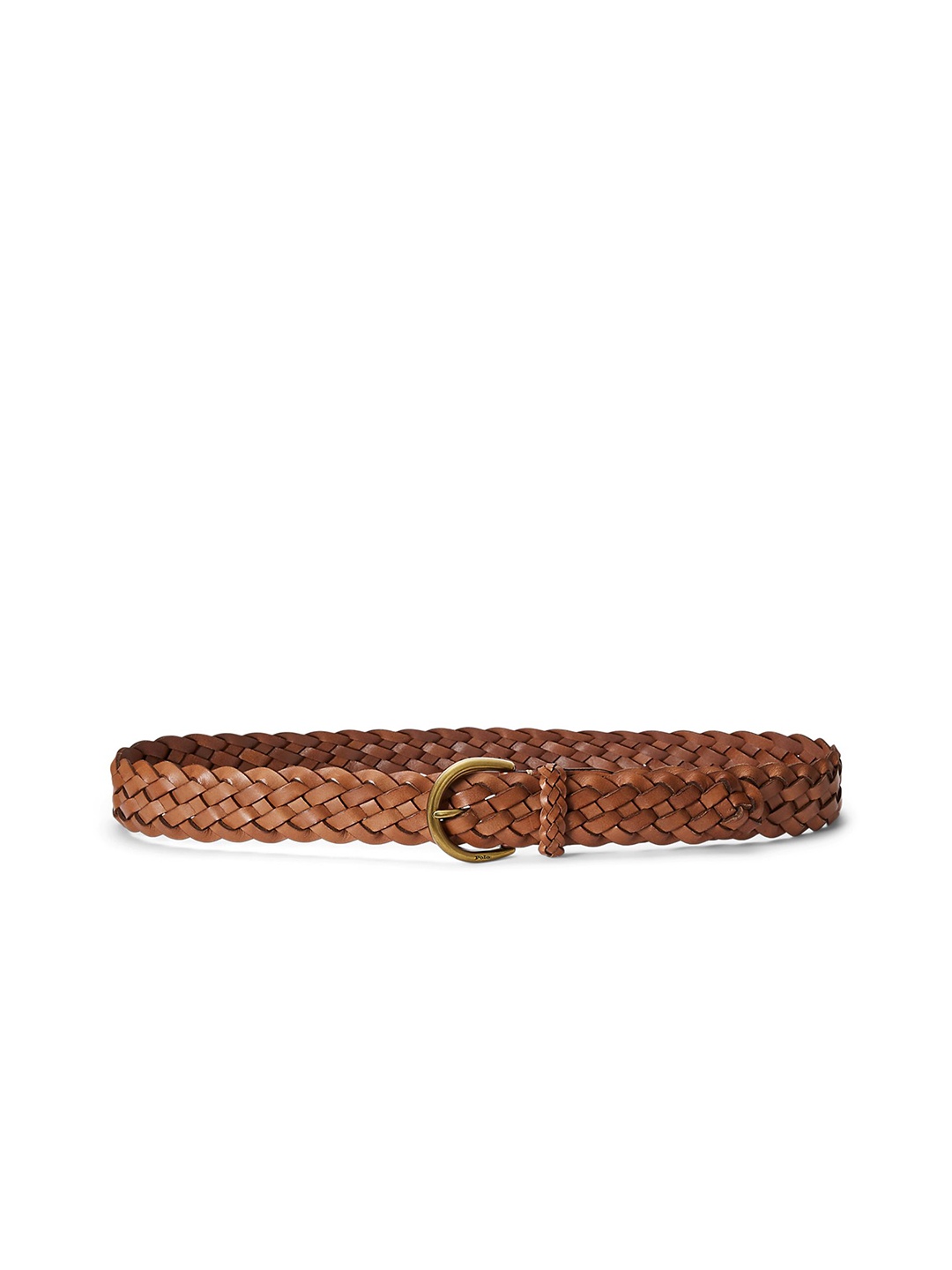 

Polo Ralph Lauren Women Braided Leather Belt, Brown