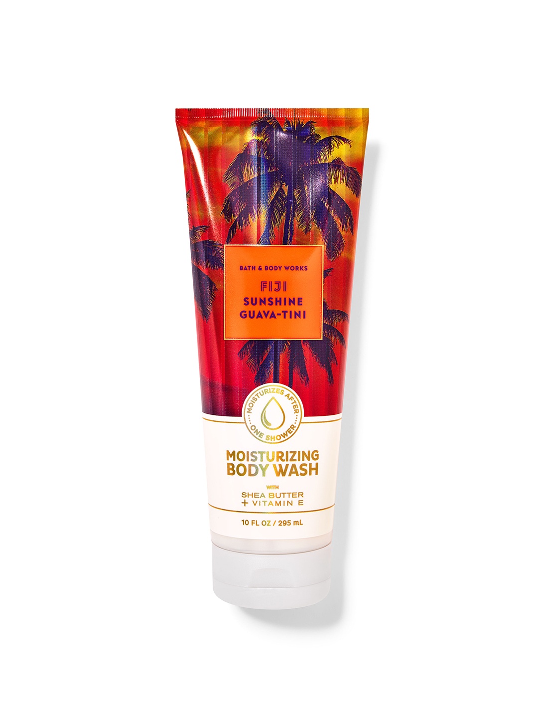 

Bath & Body Works Fiji Sunshine Guava Tini Moisturizing Body Wash With Vitamin E - 295ml, Orange