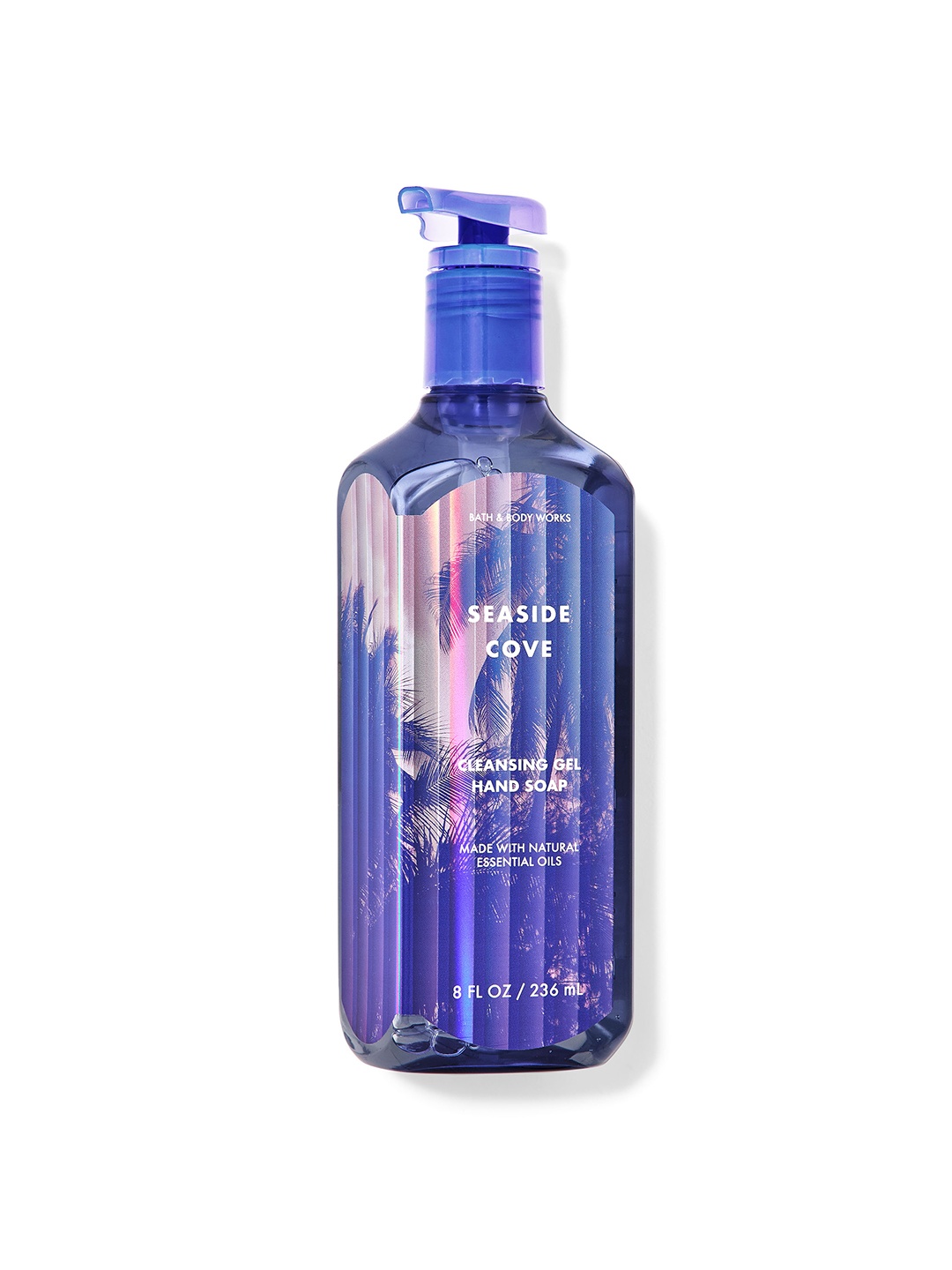 

Bath & Body Works Seaside Cove Cleansing Gel Hand Soap - 236 ml, Blue