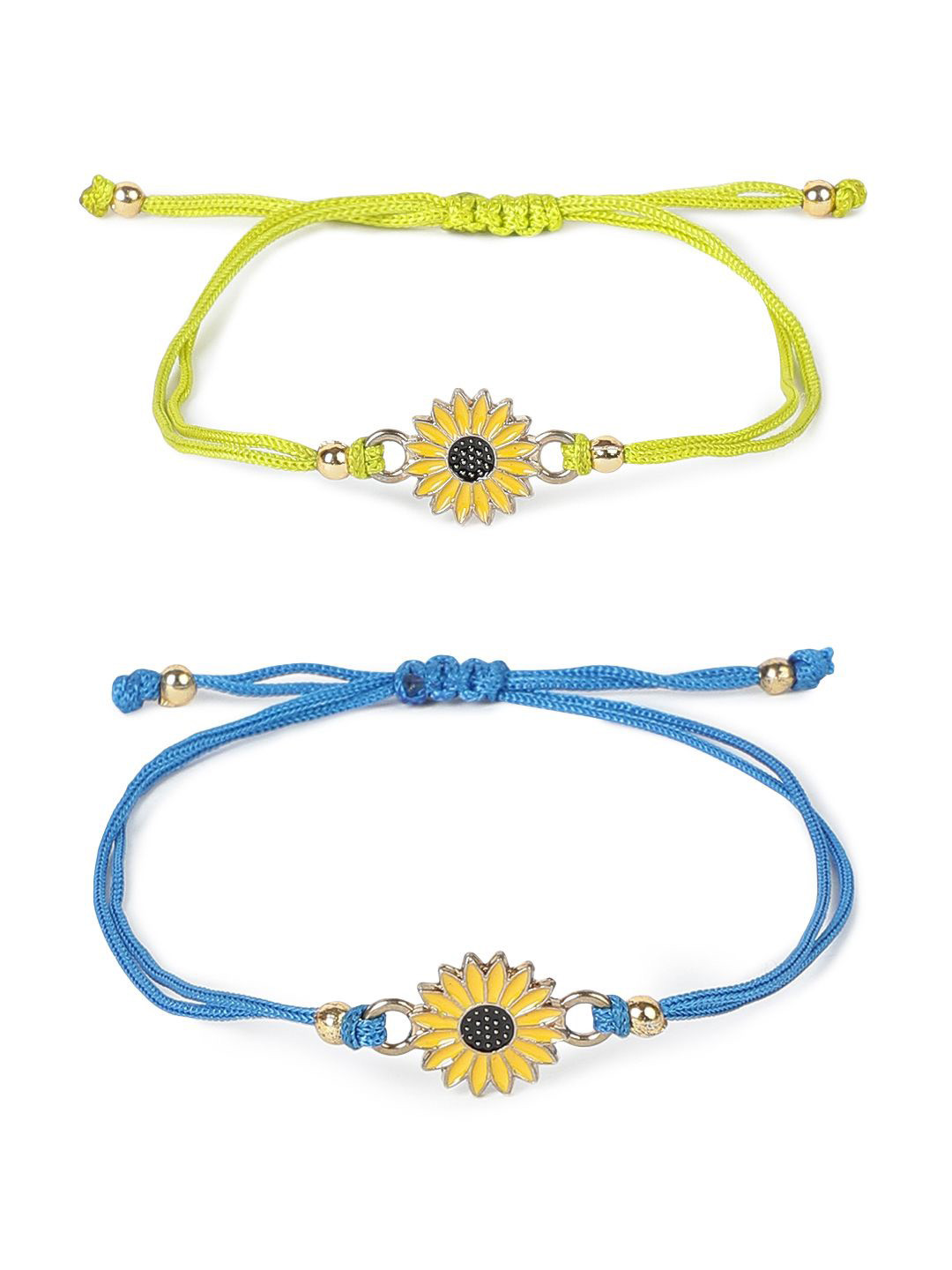 

EL REGALO Kids Set Of 2 Charm Bracelet, Blue